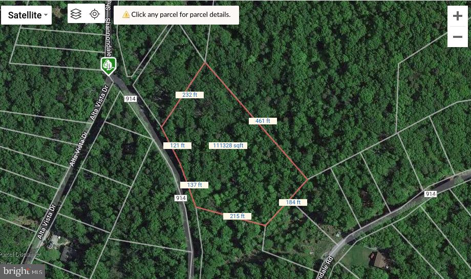 This 2.85-acre lot offers a fantastic opportunity for your next home or getaway, located off Shannondale Road near Rebles Roost. Featuring road frontage and beautiful, expansive views, this property is just a short distance from the Shenandoah River and the Appalachian Trail. A previous perc test has been completed, and the land offers great potential for building. Don't miss out on this peaceful and scenic retreat in the heart of nature!