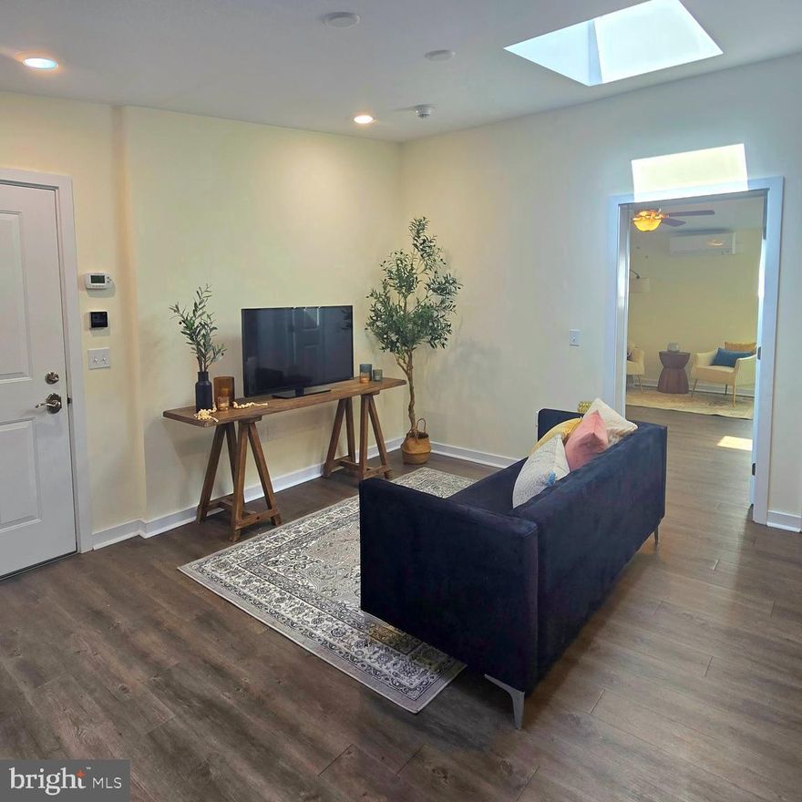 PRIME Royersford Main Street LOCATION!!! Want to be in the center of all the Royersford action?  This spacious 1 bedroom (you can fit a king bed and more)  & 1 bath unit is for you! Located on the second floor right above Cranberry Street Boutique & Sweet Aloha! The kitchen is a Tuscan Yellow with a contrasting polished black Corian countertop and comes with all stainless-steel finger print resistant appliances- Refrigerator, Stove/Oven, Microwave. In-suite laundry and spacious bathroom. There are two skylights that bring lots of natural light into the unit & they do open with a tap of the touchpad. The building is meticulously kept and landlord wants the same from their tenants. 

$1445 per month. Rent includes water, sewer, trash, common area maintenance. Tenant pays for ONLY electric & cable/internet. Pet Friendly with a $500 deposit and monthly fee (2 small pet max). Tenant must be able to pass eviction check. Schedule a tour TODAY! THIS IS A NON-SMOKING/NO VAPING APARTMENT AND PROPERTY!!!!!