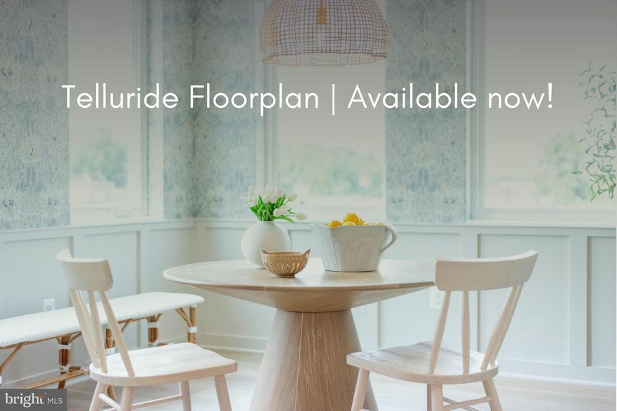 New construction luxury condo ready for immediate move in! Experience the Telluride floor plan, a one-level, end-unit condo on the 2nd floor of a four-story building, designed for effortless living. This gorgeous home features the Topanga design package, inspired by the mountains between Malibu and Calabasas. With a fresh, retro, and refined aesthetic, Topanga brings a vibrant, bold, and nostalgic energy, blending stylish elements with a touch of California cool. The open-concept layout seamlessly connects the family room, dining area, and gourmet kitchen, creating an inviting space for entertaining or relaxing in front of the fireplace.  A covered terrace at the heart of the home extends your living space outdoors. The three bedrooms include a luxurious primary suite with a spa-like ensuite bath and walk-in closet. A second full bath and a dedicated laundry room add to the home's convenience. Ideally located near I-70, I-270, and Rt. 15, this community places shopping, dining, hiking, and all that downtown Frederick has to offer just minutes from your doorstep. Builder is offering $38,000 in incentives with the use of preferred lender and title - this has already been applied to the list price. Don’t miss this incredible opportunity to own a home with unmatched style and energy—schedule your tour today!