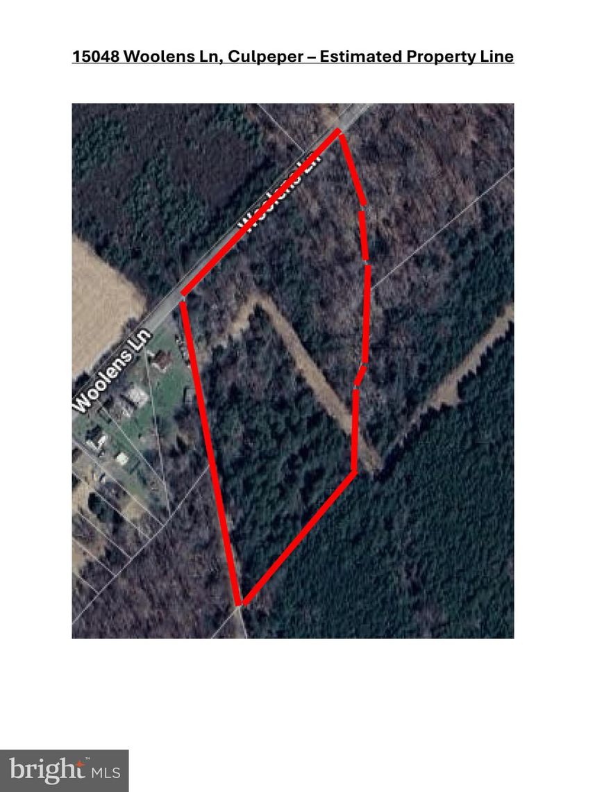 Wooded Lot.  No Plat. Lot was rejected for Subsurface Sewage Disposal in 1980.  Has not been looked at since.