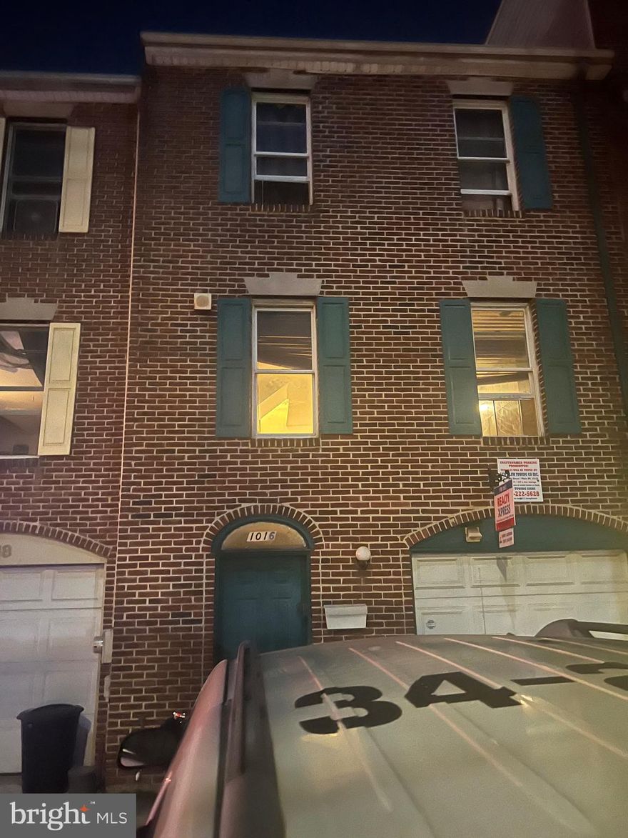 INVESTOR & DIY HOMEBUYER ALERT!!!! For a Homebuyer looking to earn tremendous sweat equity in a DIY project that has unbelievable upside, this is THE ONE!  3 car parking with extra large backyard! This home sits back from the street on a 19 x 100 lot with a double car driveway in front an a huge rear yard.  Home is in need of renovations. This diamond in the rough is nestled in the vibrant Queen Village neighborhood in South Philadelphia., This townhome offers a blend of historic charm on the exterior with a modern,  open interior.  Enter at ground level through the front door or garage to a Foyer/Wide Hall to discover a light-filled, open Family Room with a half bath and sliding glass doors to the outrageously large backyard.  Stairs lead to the 2nd floor where you'll find an open floor plan with Living Room Area, Dining Area and kitchen The kitchen is large enough to turn into a Chef's Dream with an island or breakfast bar. The living room features a marble tiled fireplace for relaxing and entertaining on those cold winter nights. Upstairs, you'll find three spacious bedrooms with ample closet space. The master suite includes a private bathroom and a walk-in closet. This home comes with the luxury of 3-4 designated parking spaces, a  highly valuable commodity in this City. Perfectly situated in Queen Village  one of Philadelphia's most sought-after neighborhoods, this home is only a few blocks to I95, Columbus Blvd Shopping Centers, IKEA, Home Depot Lowes, Target, WalMart,etc...Short walk to East Passyunk Avenue Shopping/Restaurant District known for its incredible restaurants, boutique shops, and cultural experiences. You'll be close to public transportation, City 
Parks, Bike Trails and all that Center City Philadelphia and the Greater Metropolitan Area have to offer. And the waterfront is only 3 blocks away.