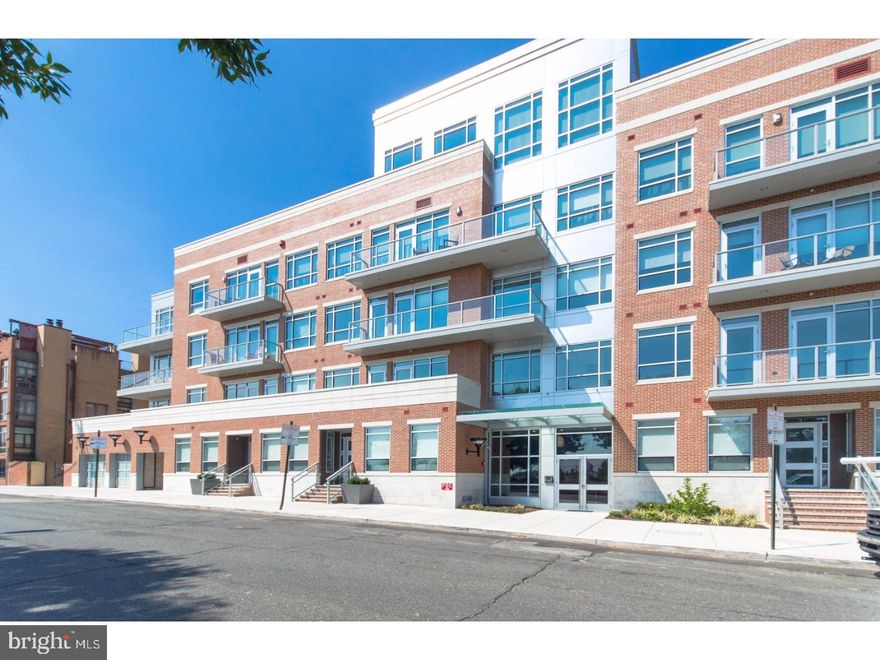 First time offered?A deluxe  2 bedroom plus den, 2 marble baths and 2 car garage parking located at 410 Society Hill, a Toll Brother's community in Philadelphia's oldest neighborhood.  This 2091 square foot residence offers the finest quality finishes and features 10' ceilings, wide plank floors, open kitchen design with Gaggenau appliances, Bosch washer & dryer, and  2 private balconies. 410 Society Hill offers residences a full-service doorman building with grand amenities such as a professionally landscaped courtyard with reflecting pool, a residents' lounge and a rooftop terrace with beautiful river and city views.  This is a pet friendly building. 9 years remaining on the tax abatement.