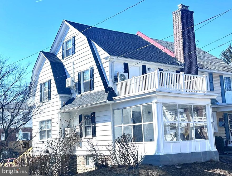 Welcome to this beautifully updated 4-bedroom, 2 bath home, where classic charm meets modern convenience! This move-in-ready gem features a brand-new kitchen with stainless steel appliances, sleek countertops, and luxury vinyl flooring that flows seamlessly throughout the first floor.

The open-concept living space is enhanced by recessed lighting and a new energy-efficient mini-split AC system, ensuring year-round comfort. Enjoy the convenience of a first-floor laundry room—no more trips to the basement! A side door provides easy access to the backyard.

Upstairs, the second floor boasts three spacious bedrooms and a fully remodeled hall bath. The primary bedroom offers exclusive access to a private rooftop deck—an incredible bonus! The third floor features a large fourth bedroom with a partial bath, perfect for guests or a home office.

The above-ground basement offers high ceilings, a walkout exit, and an additional powder room—ideal for a playroom or bonus space. Additional upgrades include a new roof, new water heater, new flooring, new doors, and a new mini-split AC system.

Located in a prime Lansdowne neighborhood, this home is just a short walk from Ardmore Avenue Elementary School, the YMCA, and Belmont Park. Plus, the nearby light rail station provides quick access to 69th Street, Media, and Sharon Hill for easy commuting.
📞 Schedule your showing today!