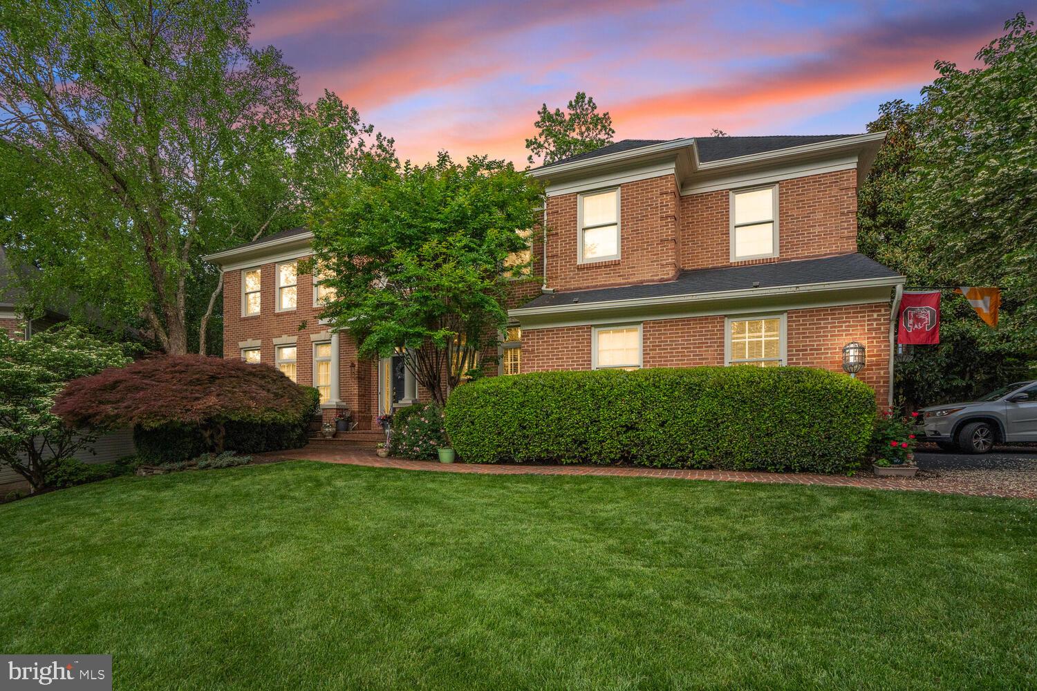 The highly coveted Grand Renoir model—one of Barrington’s most sought-after floor plans—offers exceptional features, and this particular home is truly one-of-a-kind. Nestled at the end of a quiet cul-de-sac, this stunning residence showcases premium upgrades, including a bonus upper-level loft, a brick front on three sides, and multiple inviting patios.
With over 6,000 square feet of beautifully designed living space, the open-concept layout is perfect for both everyday living and entertaining. The expansive dining room, complete with a butler’s bar and pantry, flows seamlessly into the updated eat-in kitchen featuring a center island and ample storage. Adjacent to the kitchen, the spacious family room opens to a gorgeous three-season covered porch overlooking a private, wooded backyard—a nature lover’s retreat and the perfect spot to relax with a book.
Abundant natural light fills every room through oversized windows, highlighting the exquisite custom paint finishes found throughout the home. Upstairs, the luxurious owner’s suite includes a large en-suite bathroom with a soaking tub and separate shower. Three additional generously sized bedrooms and a spacious laundry room are located nearby. The standout feature of the upper level is the unique loft space—ideal as a teen lounge, study area, or creative studio—exclusive to this Grand Renoir model in Barrington.
The fully finished walkout basement is designed for entertaining, complete with a custom bar, an additional bedroom, and a full bath. Step outside to enjoy a shaded backyard with a firepit area and serene views of the surrounding woods.
Loaded with updates, including kitchen and bathroom and new Pella windows in 2019 and new HVAC in 2023.
Located in one of Northern Virginia’s top-rated communities—recognized by The Washington Post—Barrington offers an exceptional lifestyle with year-round community events, including Halloween parades, Turkey Trots, a swim team, pool parties, and more. Residents also enjoy direct access to the Fairfax County trail system from three points within the neighborhood, providing paved paths for jogging, biking, and walking to Burke Lake, Lake Mercer, and the South Run Recreation Center.