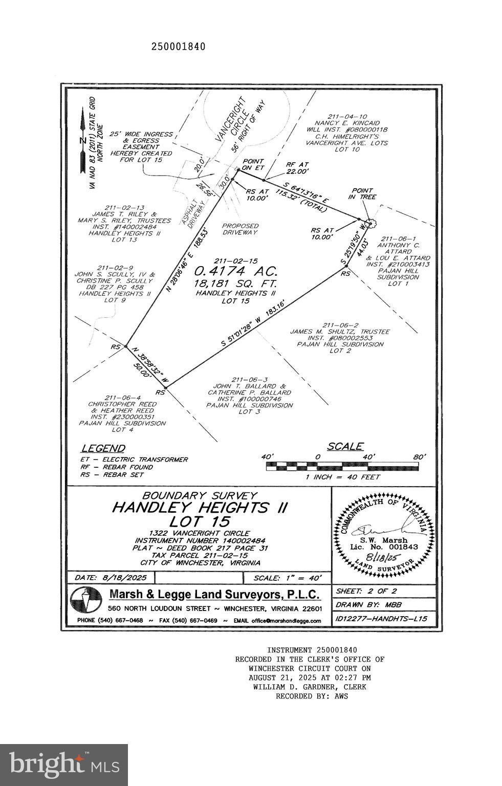 HANDLEY HEIGHTS - Land