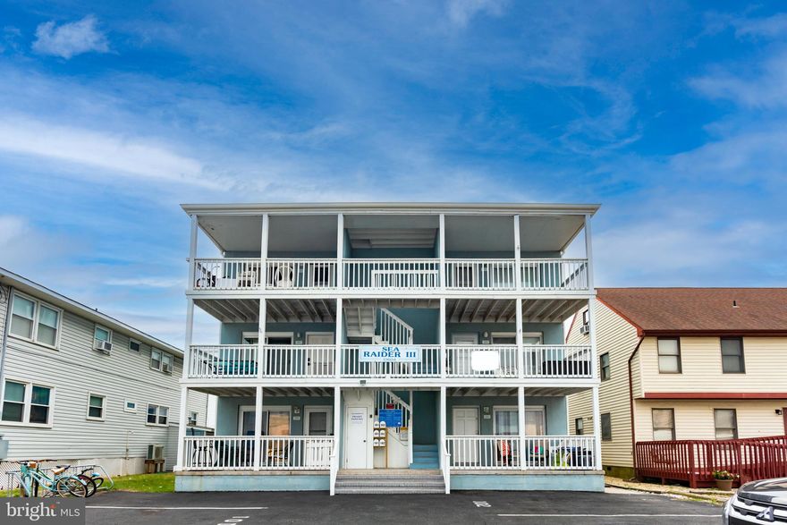 Welcome to this “GORGEOUS “coastal getaway. This turn key 2 bedroom and 1.5 bathrooms, is a perfect investment or 2nd home to enjoy all year.  This condo has a beautiful open floor plan to relax after a beach day. It has fantastic upgrades such as luxury plank flooring, cambria quartz counter tops, stainless steel appliances. Everything is in wonderful condition to move right in and start enjoying with family and friends. This property is ocean block so you will get to enjoy the beach at a stones throw away. You will love the front porch to watch all the action in Ocean City. Great location right by Northside Park. This is a must see!  Book your showing today before it is gone.