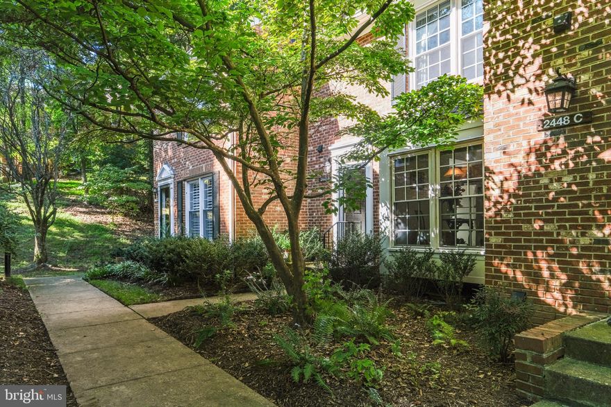 Welcome to Windgate I, a serene townhome community nestled among the trees and conveniently located just minutes away from the shops and restaurants of Shirlington. This three-level home offers 2 bedrooms, 2 full bathrooms, and 2 half bathrooms. Situated towards the rear of the community, this home affords unobstructed views of the park from its back deck! 

The seller has invested thoughtful care and pride in the property, with recent updates including new carpet installed in January 2024 throughout the upper and main levels, brand new LVP flooring in the lower level (Nov 2023), refinished kitchen cabinets (Oct 2023), and a fresh coat of paint in the upper bedrooms, halls, main, and lower levels (Oct 2023).

The main level welcomes you with an inviting eat-in kitchen with large windows, an open dining and living room featuring a wood-burning fireplace, half bathroom, and access to the back deck that overlooks the park. Upstairs, enjoy 2 spacious bedrooms (previously 3 bedrooms before the seller combined to create a larger bedroom), 2 full bathrooms with tub showers, and ample closet/storage space in each bedroom. The fully finished lower level offers a versatile space with a recreation room, laundry room, a half bath, and an additional finished room ideal for a craft space or gym.

Windgate provides residents with amenities including outdoor pool, tennis courts, walking trails, and both assigned and visitor parking -- all only a mile from The Villages at Shirlington. The condo association includes water, trash removal, snow removal, and exterior maintenance of the home.