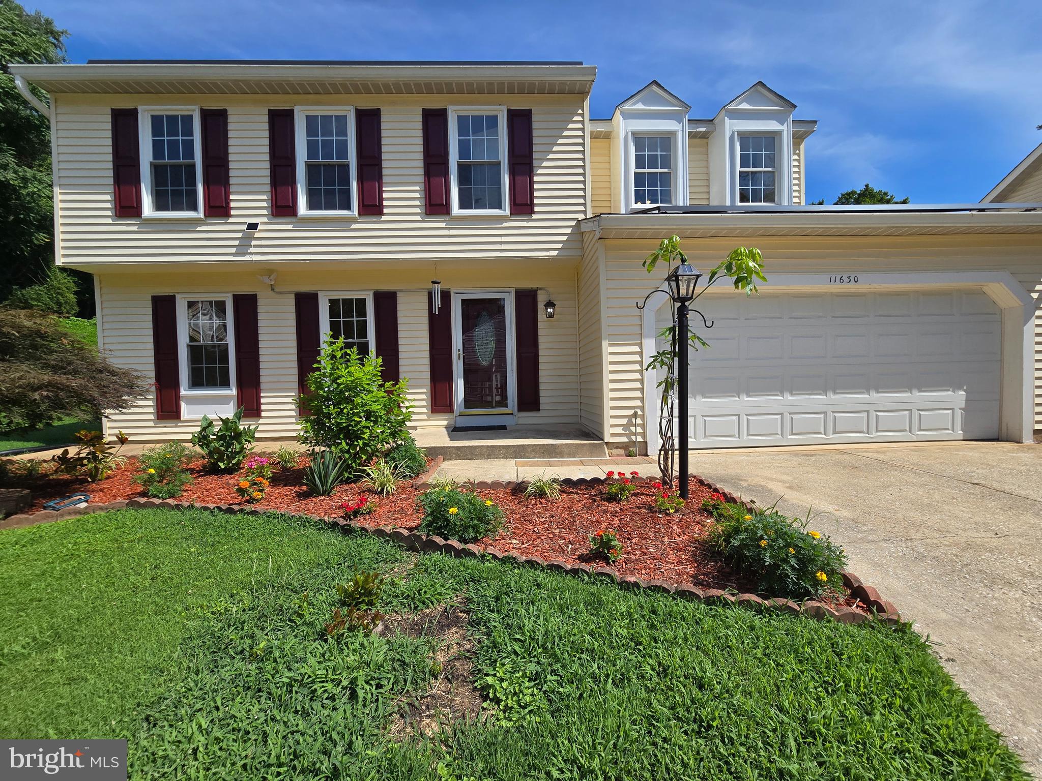 Welcome Home! This beautifully updated, move-in ready Colonial offers the perfect blend of comfort, style, and efficiency. Featuring four spacious bedrooms, two full bathrooms, and a convenient half bath on the main level, this home is designed to meet the needs of modern living. Downstairs, the finished basement includes two versatile bonus rooms—ideal for a home office, gym, or storage space. Step inside to discover major recent updates throughout, including: New vinyl flooring across the first and second floors; All new outlets, switches, and interior door handles; LED lighting throughout with 6 brand-new ceiling fixtures
New HVAC system (2024) and new roof (2023). The primary suite complete with a new ceiling fan, double vanity, updated lighting, mirrors, and a fully renovated en-suite bathroom. A guest bedroom also features a new ceiling fan, and the main-level half bath has been completely refreshed. In the heart of the home, the kitchen and living space shine with quartz countertops, a new sink, faucet, soap dispenser, and brand-new dishwasher. A new sliding glass door leads to the refinished deck—perfect for outdoor entertaining. Additional upgrades include a new washer & dryer, solar motion lights, a wired motion light, and a front yard lantern for added security and ambiance.This home also comes equipped with solar panels (installed 2/2015)(Power Pay Agreement), offering energy efficiency and lower utility costs—an eco-friendly investment in your future. Prime Columbia location! Just minutes to Howard County General Hospital and Johns Hopkins Medical Center. Enjoy shopping and entertainment at The Mall in Columbia, local restaurants, AMC Theatre, Wilde Lake, Centennial Park, and Merriweather Post Pavilion. Commuters will love the easy access to Routes 29, 32, 175, 1, and I-95, with BWI Airport only 30 minutes away and much more!