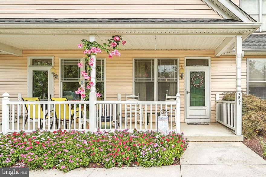 CONVENIENTLY LOCATED IN GETTYSBURG - Close to shopping!  This carefree lifestyle home has a homeowner's association that takes care of the lawn maintenance and snow removal so you can come and go as you please.   Featuring a first-floor bedroom and full bath and second floor extra-large bedroom with sitting area, large loft for extra living or spare bed for visitors and full bath and attic/storage space for your seasonal decorations or extras.   Enclosed porch for extra living space and front open-air porch for enjoying the outdoors.   Sought after area, don't delay seeing this home today.