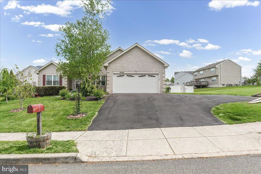 Welcome to 67 Pine Hurst Drive — a beautifully maintained ranch-style home offering the ease of one-floor living paired with exceptional flexible space both inside and out. Nestled in the desirable Village of Sanatoga section of Lower Pottsgrove Township, this move-in ready home is completely updated, including new flooring, new roof, brand new windows, new furnace, HVAC and water heater, and combines comfort, functionality, and thoughtful updates throughout.

Step inside to find a bright, open-concept layout featuring durable luxury flooring, spacious living and dining areas, and a beautifully updated kitchen complete with granite countertops, stainless steel appliances, abundant cabinetry, and a breakfast nook overlooking the backyard. The flowing floor plan is ideal for both everyday living and entertaining.

The main level features three generously sized bedrooms, including a spacious primary suite privately situated away from the guest bedrooms. The primary retreat offers double closets and an en-suite bath with double vanities, a soaking tub, and separate shower. A convenient main-level laundry area adds to the home’s functional design.

The partially finished walk-out lower level provides incredible flexibility with a fourth bedroom, recreation area, multiple storage rooms, workshop space with built-in shelving and workbenches, and sliding door access to a private patio area — perfect for guests, hobbies, or multi-generational living.

Outdoor living shines here as well, with a fully fenced backyard, partially covered deck, patio space, mature landscaping, and peaceful outdoor areas ideal for relaxing or entertaining. The sellers especially loved spending time outdoors listening to the vintage water feature and enjoying the bird activity throughout the yard.

Additional highlights include a two-car garage, public water and sewer, no HOA, and a location convenient to shopping, dining, parks, and major commuter routes.

Backyard property extends approximately 6 feet beyond current shed/fence line.