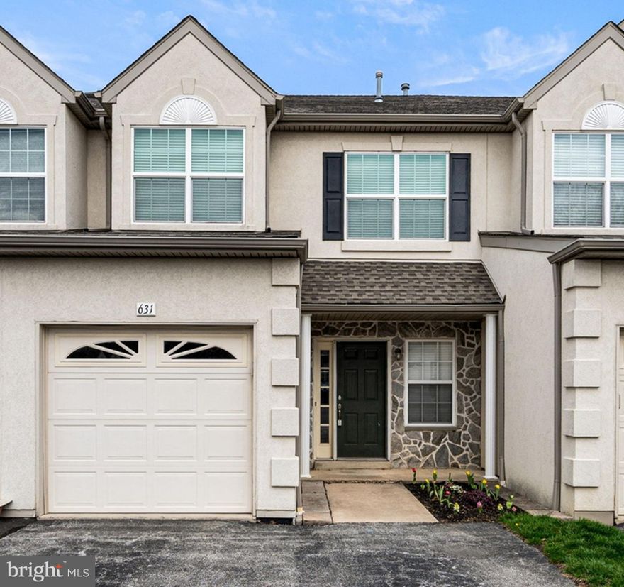 NEW PRICE ALERT!!  Motivated seller.  Priced to sell. You get everything in this house that you've dreamed of... read on to find out.  Nestled in a quiet and peaceful PREMIUM LOCATION in the community, this is one of the largest townhomes in King of Prussia flaunting an amazing Finished Walk-out Basement and a Finished Attic/Loft with skylights on the 3rd floor that can be used as the fourth bedroom.  Welcome to this beautiful, bright and spacious multi story 4 Bedroom 2.5 Bath townhome in the highly sought after Deer Creek community, with four floors of living space.  Enter the foyer leading to the large Living Room combined with optional Dining Area that has HARDWOOD FLOORS, multiple Recessed Lights and 9 ft ceiling.  A double sided Gas Fireplace makes it warm and inviting.  Huge upgraded Kitchen features Granite Countertops, tile backsplash, durable tile flooring, 42 inch cabinets and fairly new Stainless Steel appliances such as dishwasher, gas cooktop oven, refrigerator and microwave.  Adjacent is a Breakfast Area that can be used as Dining Room optionally instead of the combined living-dining room.  Kitchen also features a separate pantry and a garbage disposal/grinder in the sink.  Slider door opens to the deck with calm and serene views.  A nice Half Bath with tiled flooring and upgraded lighting completes this level.  The staircase leads you to the 2nd floor that features 3 bedrooms and 2 full baths. The laundry on this floor includes a full sized washer and dryer. The Master Bedroom Suite with cathedral ceiling offers a large Walk-In Closet and an additional standard closet for storage.  An attached Master Bath with a soaking tub, a double sink vanity and a stall shower. Two more good sized bedrooms share a FULL Bathroom in the hallway.  On the 3rd floor the Finished Attic/Loft provides bonus living space that can be enjoyed as the 4th bedroom, or used as office/study/recreational space.  This floor boasts SKYLIGHTS bringing in plentiful natural light, and also has its own independent Heating and Air Conditioning controlled with a separate thermostat.  On the lower level you'll find a FULLY FINISHED BASEMENT with many bright Recessed Lights and a WALK-OUT SLIDER DOOR that brings in natural light and helps with ventilation.  There is a 1-Car Garage with automated door opener, and private driveway for parking two additional cars.  The special value you get in this home is the BRAND NEW HVAC SYSTEM installed as recently as December 2024. New water heater and new gas cooking range installed in Oct 2023.  The premium location of this house offers privacy at the back and multiple visitor parking spots in the front just a few feet away.  Minutes to shopping/restaurants/King Of Prussia mall, Town Center, PA Turnpike, Rt 202, Rt 422, I-76 and close to Heuser Park.  Home Owners Association is responsible for common area maintenance, tot-lot and lawn maintenance, trash pick-up and snow removal from roads only (not driveway).  Details available in HOA's governing documents.  Square Footage from public records and estimated.