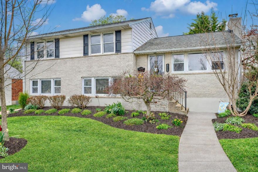 Beautifully updated and meticulously landscaped 3BR/2.5BA home in the heart of Timonium, featuring a private in-ground heated saltwater pool and a spacious rear addition.   Step inside to discover gorgeous wood flooring throughout and a welcoming living room highlighted by a fireplace with stylish updated tile detail. The gourmet kitchen is designed for both everyday living and entertaining, offering stainless steel appliances, a breakfast bar, abundant cabinetry, and seamless flow into the separate dining room. The light-filled rear addition provides exceptional versatility, ideal as a den, game room, or entertaining space, complete with skylights, a Mitsubishi mini-split system, tile /hardwood flooring and French doors; it is currently configured to accommodate a full-size pool table and sitting area. Upstairs, the primary bedroom features a walk-in closet, while the updated bathrooms showcase tasteful finishes, including a hall bath with elegant Carrara marble. The lower level offers a comfortable TV room, a convenient half bath for guests. Laundry is in the basement with ample storage. Outdoor living at its best in the fully fenced backyard, where you’ll find a beautifully designed retreat complete with a heated in-ground saltwater pool, extensive Travertine patio, and lush landscaping, enhanced by a Yorkshire block retaining wall with Rosetta wall caps, with lighting, that creates a warm evening ambiance. A pool cover is also included. Additional highlights include a 3-car driveway, shed with electric, alarm system, hot tub junction box, and energy-efficient insulation upgrades. Notable updates include pool liner (2018), pool installed by Regina Pools (2001), main roof (approx 2011), addition roof (2022), skylights (2022), addition insulation (2015), refrigerator (2025), stove (2025), dishwasher (2021), electrical update(approx 2016), and new attic insulation.  Open House Saturday, ****April 11, 2026 from 12:00–2:00 PM.****