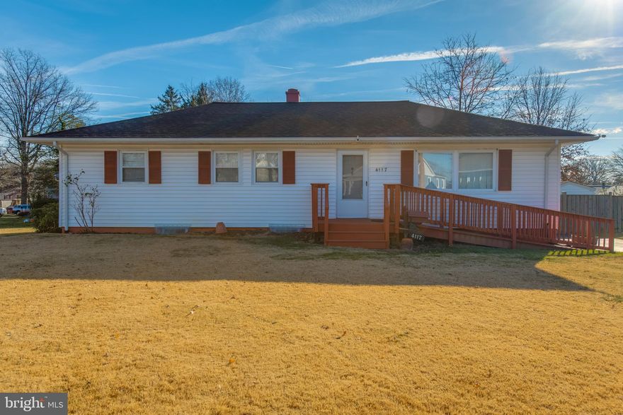 ***All offers due by Tuesday 12/28/21 at 8pm***Fantastic opportunity to live in the heart of Fairfax! Freshly painted and professionally cleaned this gem is waiting for all your finishing touches! Cozy kitchen with back door to the completely fenced backyard for privacy, backyard cookouts or just to let the dogs out. Partially finished basement has lots of extra rooom for a second family room or rec room, two other carpeted rooms with closets, full bath and plenty of storage or workshop space in the unfinished areas. Basement also has a walk-out to the backyard.  Hardwood floors throughout upstairs under the carpet except in the dining room. Acorn Chair Lift conveys with the house. Roof was replaced in 2013, hot water heater replaced in 2018, windows in basement are all new. Cox cable available. Property being sold "As Is"