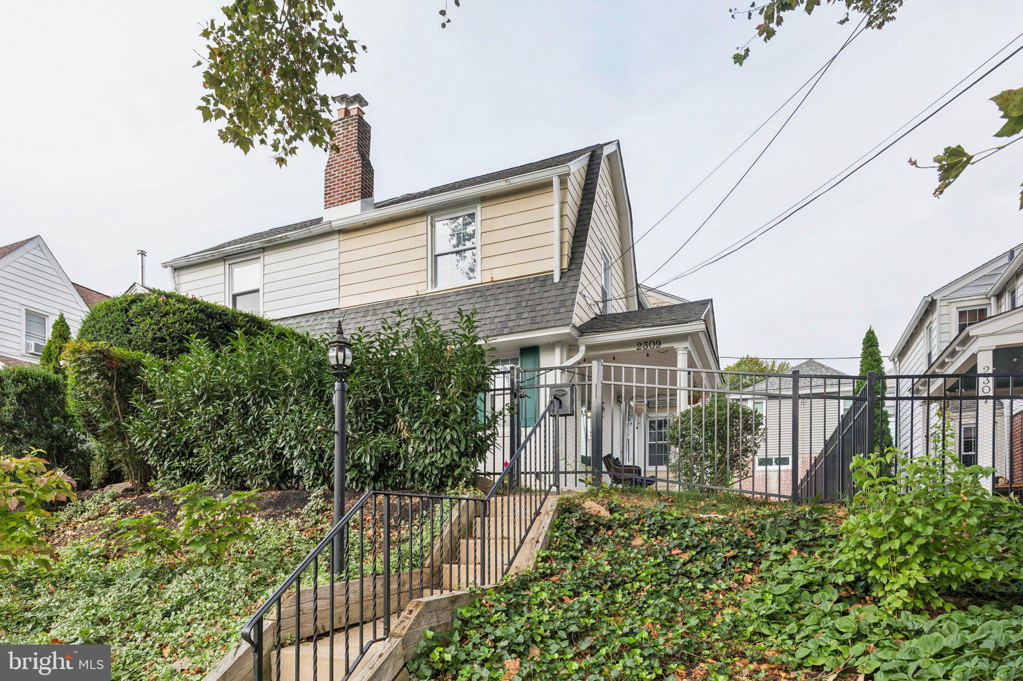 One of the best values in Ardmore! Welcome to 2309 Belmont, located in primetime Ardmore, offering a great open floor plan on the first floor, great outdoor entertaining space, a great walkout lower level for whatever your needs may be and one of the best walk-to locations in town! This block of Belmont is known for its friendly vibe, close proximity to County Line rd attractions such as Carlino's & Sam's Brick Oven Pizza, The Head Nut for a great cup of coffee and Guzzo's, the new cheesesteak spot right on Haverford rd that everyone is raving about. This light and bright home is a happy one, making you feel at ease when you walk through the door. The current owners have done a great job making some thoughtful updates like installing the fencing, making a fully fenced yard space, the addition of the patio, a new full bath, newer kitchen appliances that convey with the home, newer washer and dryer, updated the electrical and plumbing, new gutters and the list goes on! Enter at the covered front porch and head on in! The main level of the home is nice and open to include the original oak hardwood floors, a nicely sized living room that leads right into the open kitchen and dining room concept. The dining room can accommodate a large table, serving piece and or an added sitting area. The kitchen has ample oak cabinetry, a center island, great for a holiday buffet, recessed lighting and newer stainless steel appliances. Upstairs you'll find 3 bedrooms, all with oak hardwood floors and an updated hall bath with pretty tile work and a Carrara marble top vanity. The lowel level has a laundry space, a walk out offers access to the 1 car attached garage and private parking spot! This home is such a gem! Enjoy it's incredible location, the lifestyle it will offer you and the move- in ready appeal. Walk to the train, schools, parks and the best shopping and dining Ardmore has to offer in just minutes.