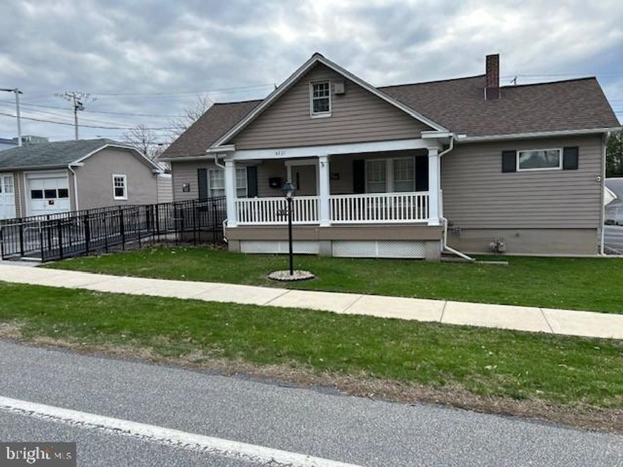 Located in convenient Colonial Park, this professional office building or two unit has lots of possibilities and a 2nd floor apartment. The main level has been rehabbed, newer roof, newer plumbing, newer electric, newer natural gas HVAC. There is a one car detached garage with a storage shed attached to the rear. The main level has two half baths for customer convenience. The 2nd floor apartment has two bedrooms, a small kitchen and full bath. Lower level is partially finished.