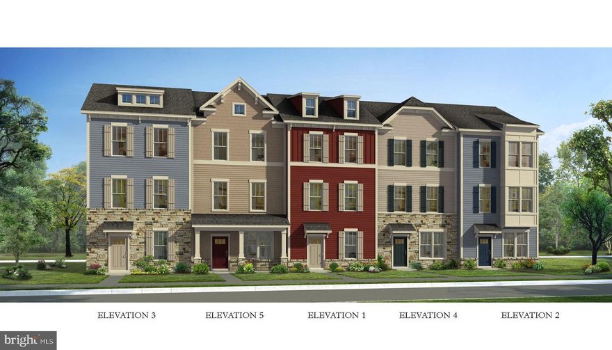 To be Built, Fall Move-in!  Brand New Luxury 2-car garage Townhome in the Resort Style, Amenity Filled Community of Jefferson Place! The Oakton includes everything to make it your new dream home, finished basement rec area, dream kitchen w/ stunning Espresso cabinets and granite countertops, stainless steel pkk, amazing 9ft island and breakfast bar area. Relax in your master suite w/ walk in closet, private bath w/ shower w/ seat, convenient bedroom level laundry area, 9Ft ceilings on ALL three levels and much more! Come Home and walk to your community pool, clubhouse, fitness, sports courts, play areas. Don't miss your opportunity to live here! No High Frederick City Taxes & Closing costs assistance available! Call today for more details!