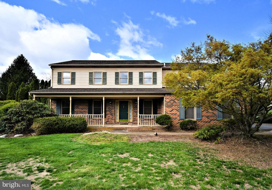 Welcome to Winding Creek III in Gilbertsville PA!  This spacious 5 bedroom, 2.5 bath home offers over 3100+ square feet of living space on a generous .64 acre corner lot.  You'll love the flow of the large living room, dining room and family room with charming brick fireplace.  The eat-in kitchen offers plenty of space for casual meals and gatherings.  Large walk-in pantry and island for preparing meals.   Double doors from the kitchen lead to back deck (deck is in need of repair).   Also on the main level is large coat closet, wet bar and laundry.   Upstairs you will find a spacious primary suite, over-sized walk-in closet and large en-suite bathroom complete with double sinks, soaking tub and separate shower.  In addition to the primary suite, there are 4 generous sized bedrooms all sharing a full hall bath.  Bedroom 2 has access to a walk-up floored attic for additional storage.  The unfinished basement is ready for your ideas and creativity.  The basement has 2 windows for additional natural light and is a walk-out to the rear yard.  This home is being sold as-is and does need some updating -- paint, new carpet and a little TLC will go a long way to restore it to its full potential.  Located in a beautiful established neighborhood, this is a great opportunity to create your dream home with instant equity.   Do not miss out on all the space and potential this home has to offer!