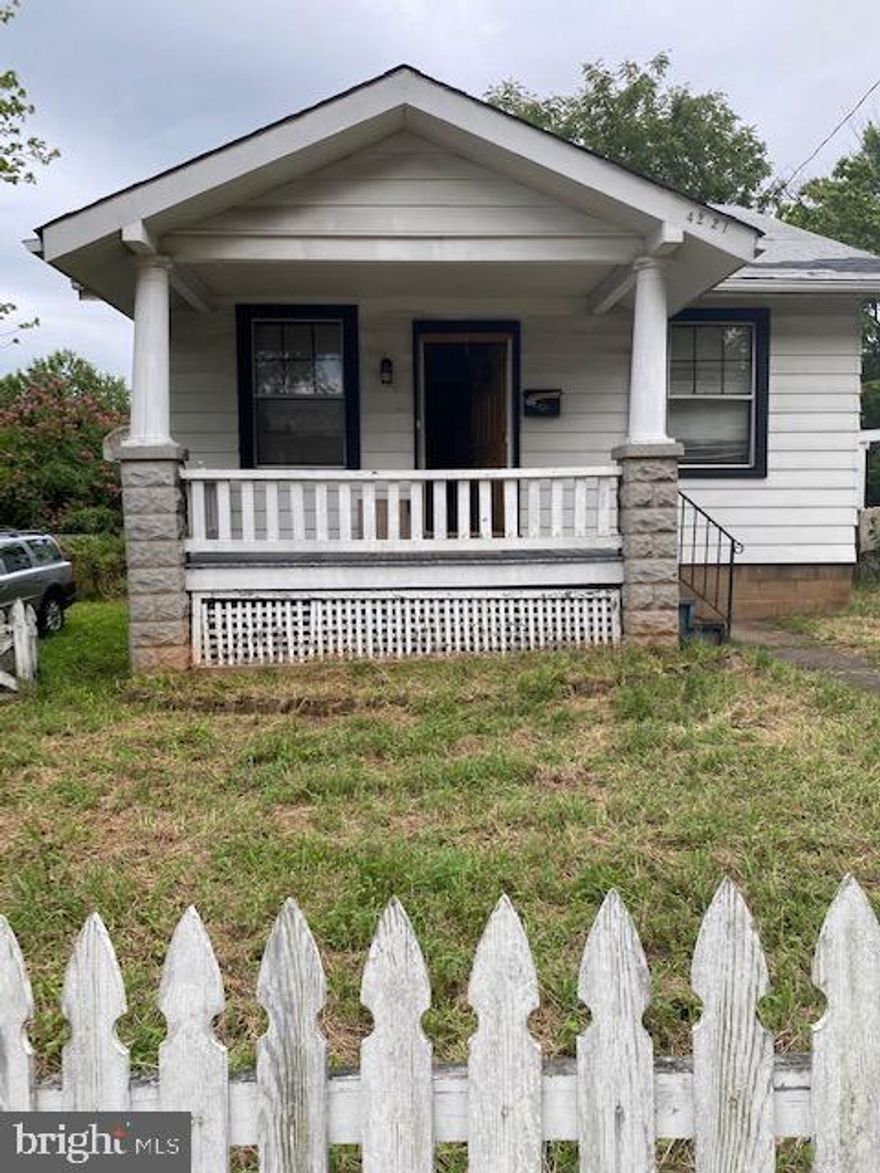 With a little TLC- this home could be yours!