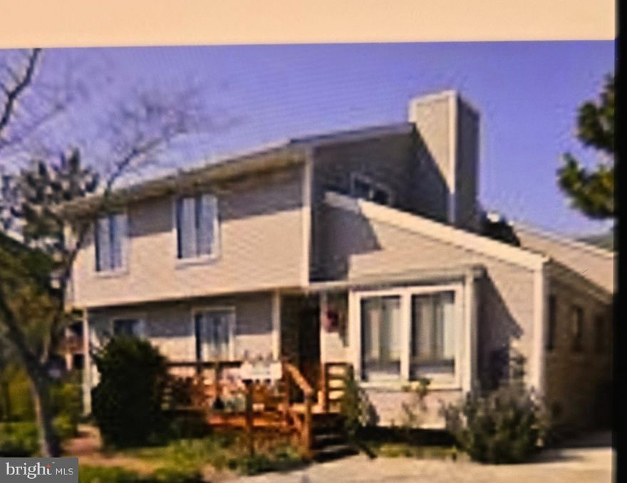 Ocean City GEM! This detached dwelling zoned R-2 features 2 units without the HOA or Condo fees! Perfect for an Investor or New Owner to live in one and rent the other unit.  Conveniently located in North Ocean City close to shopping, beach, and restaurants.  Call for questions.