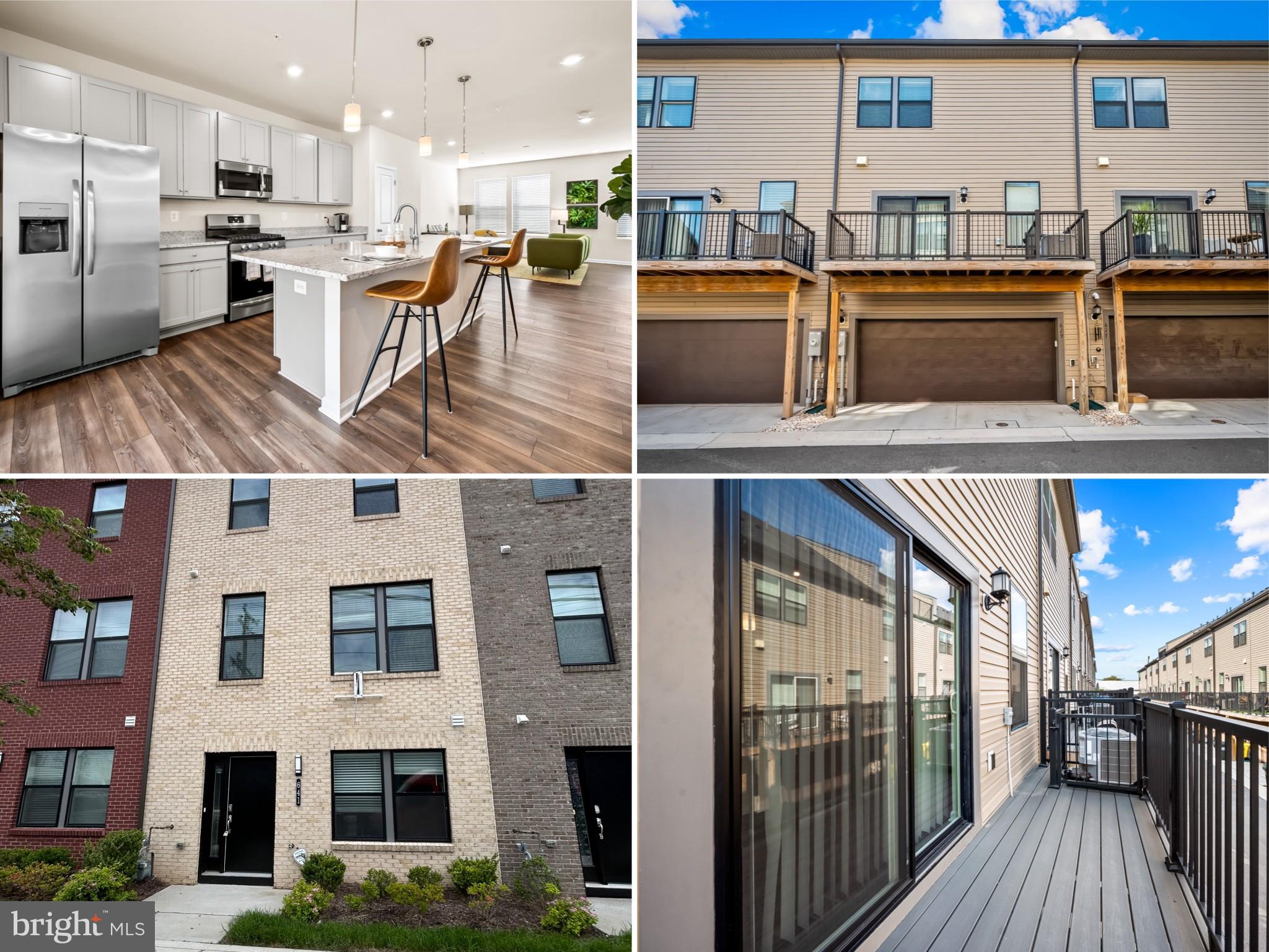 Brewers Hill 2-Car Garage townhome! Use our $20,000 incentive to buy with very little money out of pocket & buy down the rate to secure the lowest payment at this price point, 100% financing (no MIP) & no HOA dues for 1st 12 months when you use our preferred lender and title. Welcome to 641 S Haven, a stunning 3-bedroom, 2.5-bath, nearly new townhome built by Lennar Homes in the newly available Refinery Row community of Brewers Hill. Inside, enjoy wide-plank flooring, an open-concept living space, designer LED lighting, and a private rear deck. The modern chef's kitchen boasts shaker cabinets, granite countertops, an oversized island, and stainless steel appliances. Spacious bedrooms feature large walk-in closets, while the primary bath includes a double vanity, granite counters, and tile flooring. Just 5 minutes from I-95 and I-895, this prime location offers walking access to Starbucks, Volo Sport Courts, shops, restaurants, parks, and Johns Hopkins. Enjoy peace of mind with approximately six years remaining on the builder's structural warranty. Contact the listing agent for more information. Additionally, qualifies for the Johns Hopkins Live Near Your Work 5k grant! Other grants & incentives may be available! Sample photos & virtual staging.