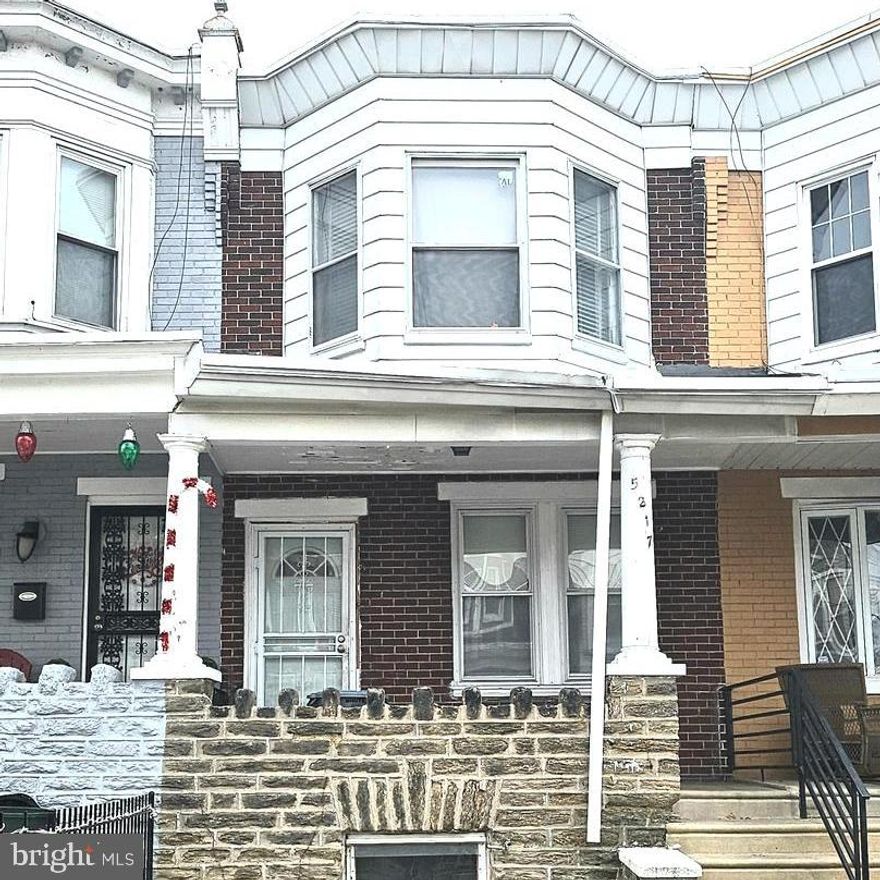 **Charming Fixer-Upper with Endless Potential in Olney!**  

This single-family home in the heart of Philadelphia's Olney neighborhood is your chance to bring your vision to life! Priced competitively, this property is perfect for investors or savvy homeowners ready to create their dream space.  

Featuring 3 bedrooms, 1.5 bathrooms, and an inviting floor plan, this home is a blank canvas waiting for your personal touch. The spacious living and dining areas boast plenty of natural light, and the kitchen offers a layout with potential for customization. The property includes a full basement for additional storage or expansion possibilities and a cozy backyard perfect for outdoor living.  

Located in a vibrant, family-friendly neighborhood, this home is close to schools, parks, shopping, and public transportation, making it an ideal choice for a growing family. It’s also a fantastic opportunity for rental property investors, with demand for housing in this area continuing to rise.  

Whether you’re looking to flip, rent, or renovate into your forever home, this Olney gem with great bones and unlimited possibilities is one you don’t want to miss!  

*Property being sold as-is. Schedule your tour today and start planning your future!*