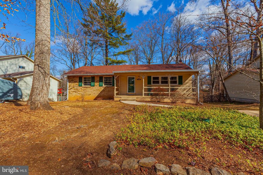 Open House Sunday March 9th (1-3pm) - This meticulously maintained, Bel Pre Woods rambler sits on a premium lot backing to woods and a quiet stream! A functional main level floor plan holds a large, eat in kitchen, a sun-filled living room and dining area, two spacious guest rooms, a hall bathroom, and a primary bedroom with en-suite bathroom! A finished, walk-out lower level holds an additional full bathroom, a fourth bedroom, an office/guest room, an enormous family room with fireplace, and massive, unfinished storage area! A pristine, fully fenced backyard holds a storage shed, patio, plenty of green space and overlooks a quiet stream that runs through Rock Creek Park! This exceptional Rockville location is just minutes from area schools, Rock Creek Village shopping/restaurants, Red Line Metro, and the trails of Rock Creek Park! Come quickly!