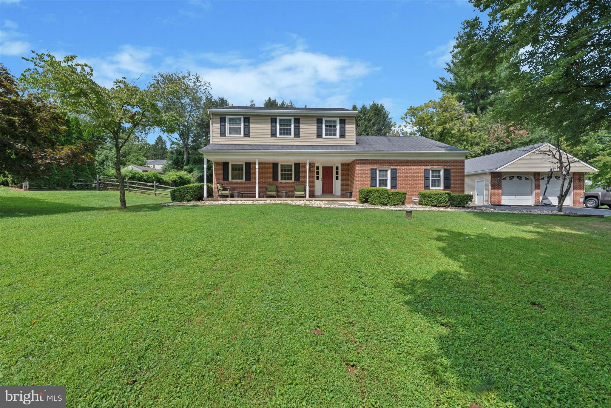 Welcome to 1559 Washington Lane — A Charming Home in Unionville-Chadds Ford School District
Nestled on a quiet street in the heart of Pocopson Township, this well-maintained Colonial offers the perfect blend of space, comfort, and opportunity—located in the award-winning Unionville-Chadds Ford School District.
Inside, you’ll find generously sized rooms throughout, including a flexible bonus space just off the main living area—ideal for a home office, playroom, craft space, or game room. The open-concept kitchen flows seamlessly into the spacious family room, creating a warm, inviting space for entertaining or everyday living. Enjoy the ease of first-floor laundry and direct access to a private patio, perfect for relaxing or hosting guests.
Upstairs, there are four spacious bedrooms, including a primary suite complete with a walk-in closet and ensuite bath.
Need more space? The full basement offers excellent potential for storage or future finishing. Outside, the detached two-car garage is a dream for DIYers, hobbyists, or the self-employed artisan, with room for tools, equipment, or a home workshop.
Situated on a gently sloping lot, there’s plenty of outdoor space for gardening, recreation, or simply enjoying the peaceful surroundings.
This home offers flexibility, functionality, and a highly desirable location—don’t miss your chance to make it yours. Schedule your showing today!