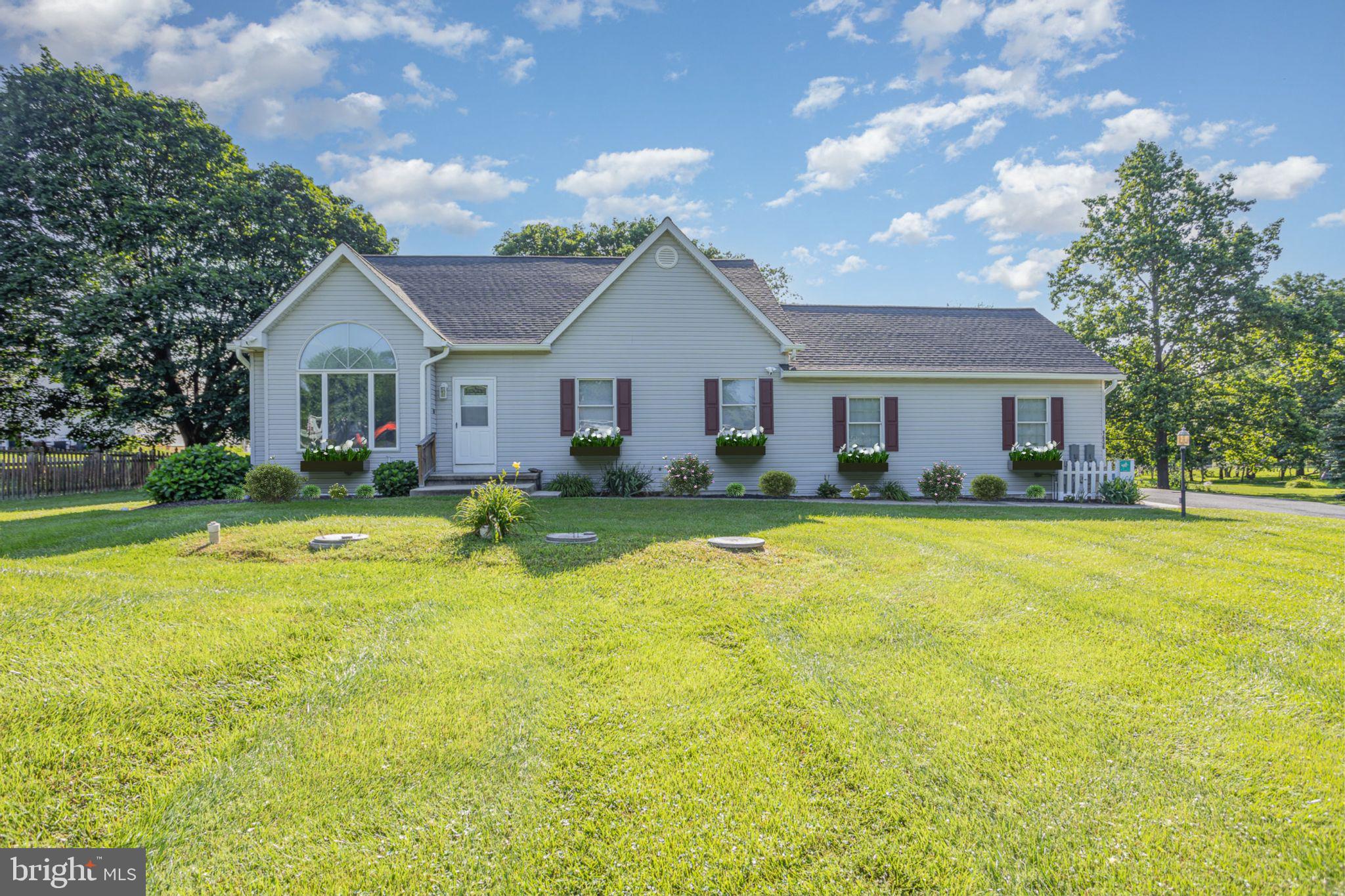 Welcome to this beautifully updated rancher style home in the heart of Jarrettsville. Looking for convenience and proximity to shopping and major roadways but also rural peaceful living then this home is for you! Offering 4 bedrooms and 3 full bathrooms this home has so much to offer! Bright and spacious living/dining combo with vaulted ceilings, kitchen with a large pantry, island, and sliding door to deck that offers sweeping views of the backyard. Down the hall you will find the primary bedroom with attached bath and walk in closet, 2 more large bedrooms and main floor laundry. The basement has a large family/recreation room, office and a true 4th bedroom with egress, walk in closet and full bath. The 2 car garage has plenty of storage and access to the basement as well. Enjoy sitting on your new composite deck while you relax and enjoy the serene views of the horses in the pasture just behind. Updates include new electric panels, roof, water treatment system, furnace 2022. Freshly pumped 3000 gallon septic with raised drain field, water and electric line out back, and generator hook up. With its perfect blend of comfort and space, inside and out, this home truly has it all!