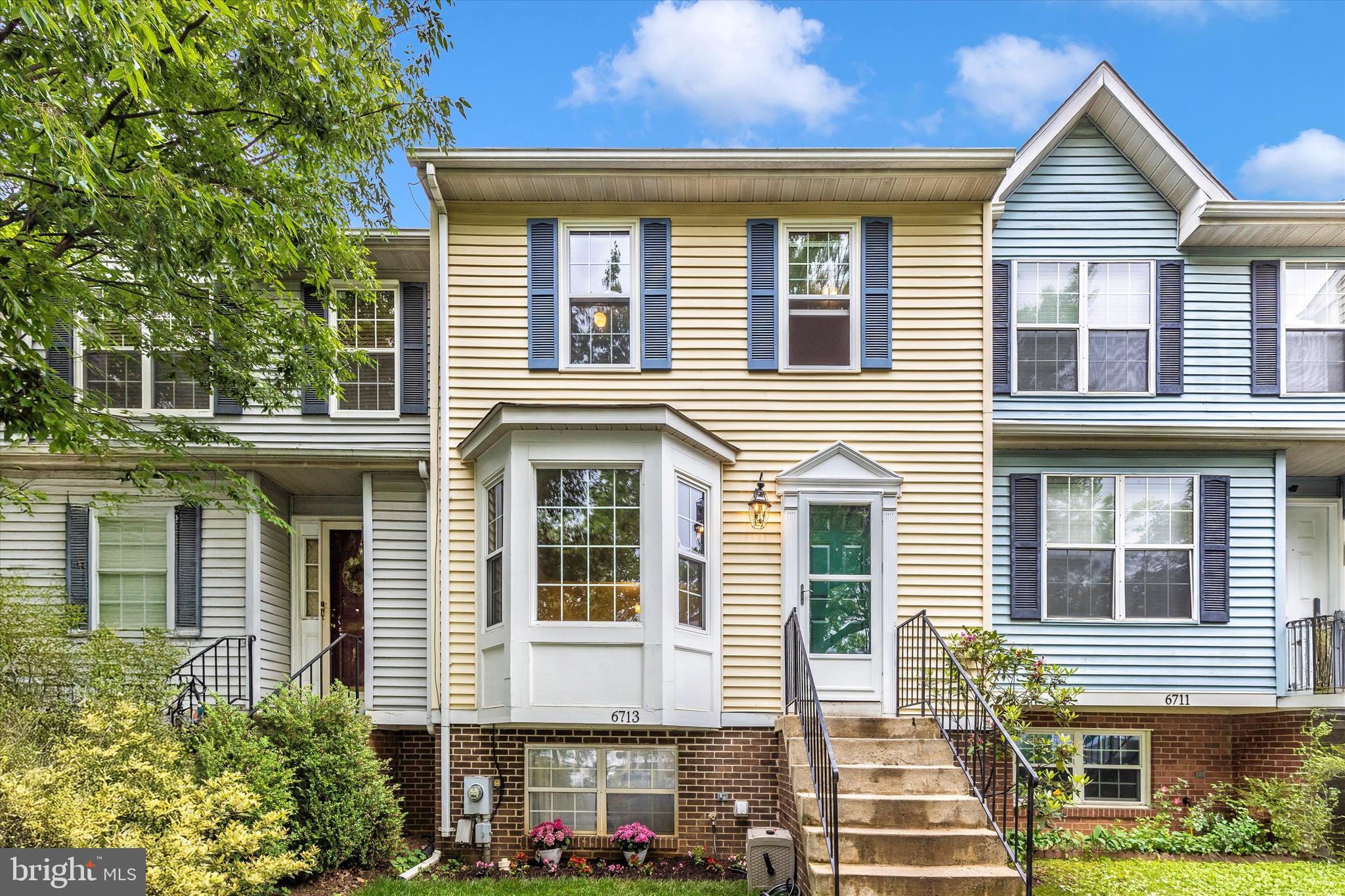 Welcome home to 6713 Sandpiper Court! This move in ready 3 bedroom townhome in Robin Meadows is just waiting for you to call it home! Stepping into the main level of the home you'll find your living room and dining room, updated kitchen with new countertops, plus a breakfast area and guest half bath. The upper level of your home offers a primary bedroom with private full bath, two secondary bedrooms, and full hall bath. The lower level of your home offers a large rec room, additional half bath, and laundry room with extra storage. Outside of the home you'll find a backyard which opens to a common area, storage shed, and two assigned parking spaces. All of this in an incredible location close to shopping, dining, and major commuter routes. Don't miss out on this amazing opportunity!