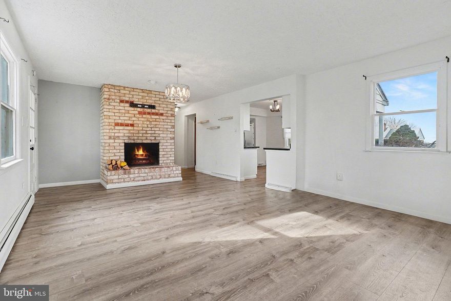 Welcome to this beautifully renovated home 4 bedroom, 2 bath, in the heart of Red Lion with a series of stylish updates throughout. The large main living area with a sunroom plus a private, lower-level suite perfect for extended family, guests, or multi-generational living, this property offers both flexibility and function.

Step inside to a bright and welcoming main level, where new flooring and fresh paint create a clean, modern feel. The living and dining areas flow comfortably into the kitchen, offering a warm everyday gathering space. Upstairs, you’ll find three well-sized bedrooms and a full bath, offering plenty of comfort and room to spread out.

The additional suite provides its own separate living area, sleeping space, and bathroom access—ideal for in-laws, adult children, guest accommodations, or even the potential for rental income.

Outside, enjoy a metal roof, offering durability and peace of mind for years to come. The spacious backyard provides room for relaxing, gardening, or outdoor play, while the detached garage and private driveway offer convenient off-street parking and a workshop area.