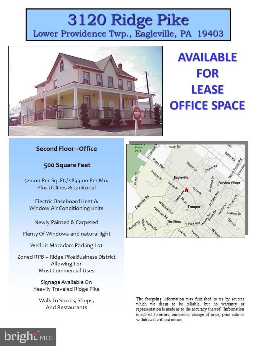 Photo of 3120 Ridge Pike, NORRISTOWN, PA 19403 (MLS # PAMC2117424)