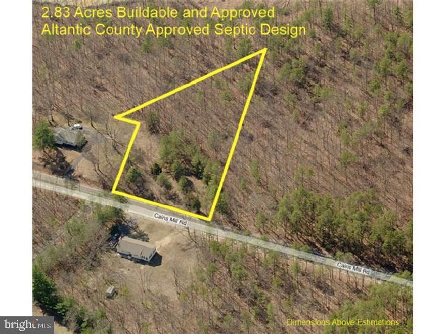 2.8 ACRE LOT -READY TO BUILD!  We have an approved grading plan, approved septic plan, approved storm water plan, and Pinelands approval. Just bring your  plans to construction.  Lot sits between Jackson Road and Sixth road.  More information attached  in Documents section.