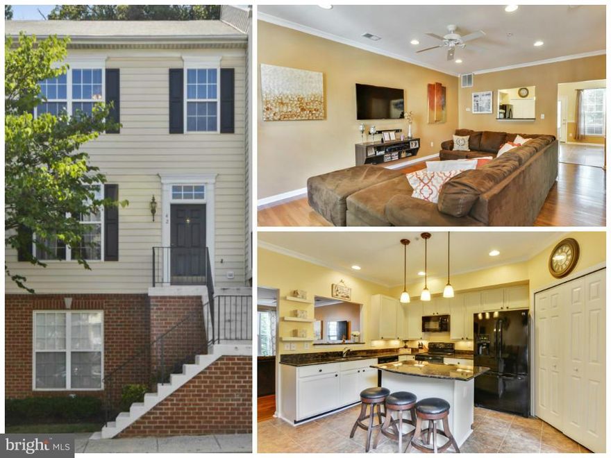 Beautifully Updated Townhome Just Minutes From Annapolis Mall and Downtown Annapolis!  Features Include: Elegant Family Room w/ Hardwood Floors* Eat-In-Kitchen w/ Granite Counters, New LVT Floors, Under Cabinet Lighting and Center Island* Dual Master Suites w/ Cathedral Ceilings, W-I-C's & En-Suite Updated Master Baths w/ Dual Vanities*Bedroom Lvl Laundry*Deck*1 Year HMS Warranty & MORE!