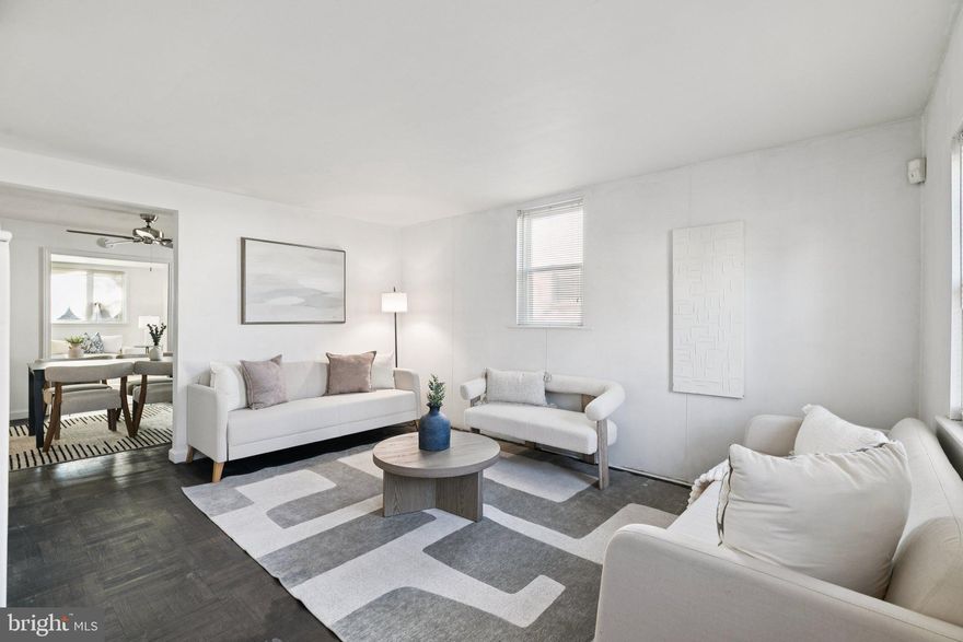 Welcome to 620 Ashland Avenue. Step into the inviting living room and move seamlessly into the formal dining room. Toward the rear of the home, you’ll find the eat-in kitchen and a spacious family room, perfect for hosting. The kitchen features stainless steel appliances, a double wall oven, quartz countertops, and extensive cabinetry. A rear door off this space opens to an expansive backyard with a deck, perfect for grilling, relaxing, and entertaining.

Off the dining room, you’ll find access to the basement, including a convenient storage closet at the top of the stairs.
Downstairs, the unfinished basement offers generous storage options along with the laundry area.

Upstairs, original hardwood floors continue throughout the three nicely sized bedrooms. One bedroom includes a private half bath, while another offers an attached flex space—ideal for a home office, workout area, or additional lounge space. A large hallway bathroom features an extra-wide vanity with storage, a tub/shower combo, and additional shelving.

Outside, the front driveway leads to the one-car attached garage, and the front patio provides a great space for relaxing or hosting outdoors.

Conveniently located near Folcroft Station for easy access into the city, this home is also close to local shops, restaurants, and everyday amenities. Montgomery Park and the John Heinz National Wildlife Refuge are just a short drive away, and nearby access to I-95 makes commuting simple. Schedule your tour today!