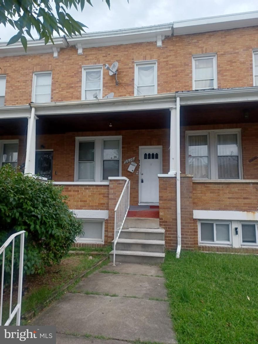 Welcome to this well-maintained 1 bedroom, 1 bathroom each  duplex townhome unit in East Baltimore. Offering approximately 1050 540 sq. ft. of living space, this residence features updated flooring, a freshly painted interior, and abundant natural light.
The kitchen includes a gas range and refrigerator, with updated counters and cabinetry for functionality. The living area highlights a decorative fireplace, creating a warm focal point. A ceiling fan provides year-round comfort.
This property is located in a classic Baltimore rowhome neighborhood, with easy access to downtown, public transportation, and major commuter routes.
Unit one Currently available Unit 2 lease current
