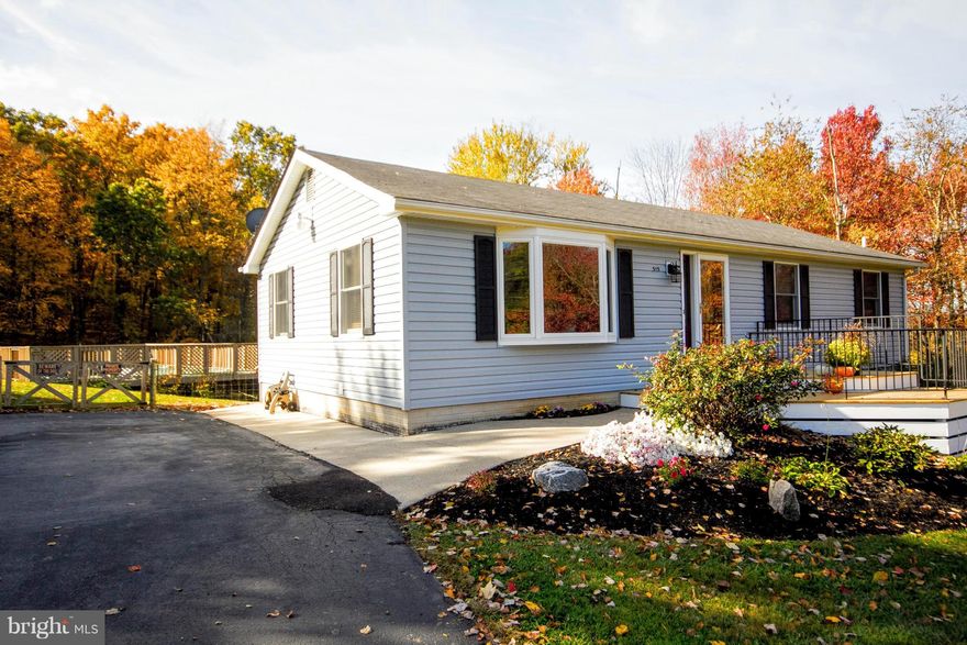 2300+ Finished Sqft 4 bedroom, 2.5 bath Rancher with Garage on 3.63 acre lot. Features include: Pool, covered back deck, raised garden bed, fully finished basement, fresh paint, updated flooring, new stainless steel appliances in the kitchen, updated master bathroom, ceiling fans in every room..& More! This well built home has been lovingly cared for by same owners for the last 30yrs.. Come See!