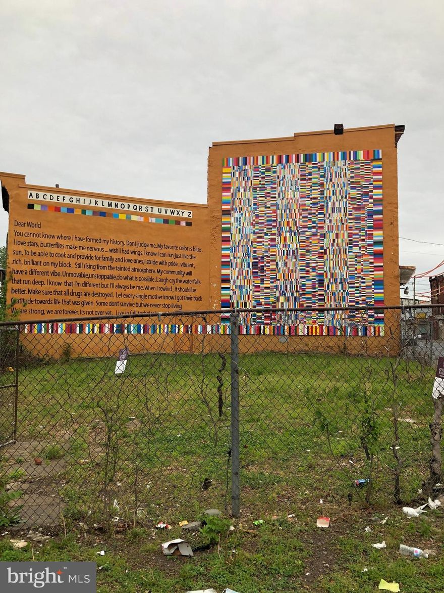 Two great rectangular lots on the corner of Ridge and Montgomery in a developing neighborhood.