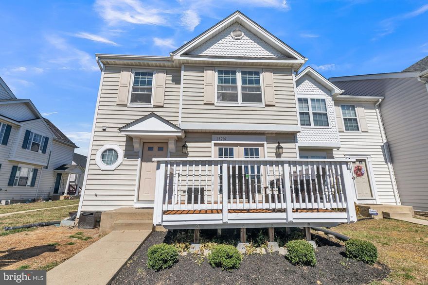 Gorgeously updated end-unit townhome in the charming Marlboro Meadows community. This roomy residence includes brand new carpeting and fresh paint throughout. Upstairs, you'll discover three generously sized bedrooms, including a large primary suite with an en-suite bathroom. The basement below features a full bathroom, making it ideal for guests! Conveniently situated just off Route 301, it offers easy access to major commuter routes as well as numerous shops and dining options.