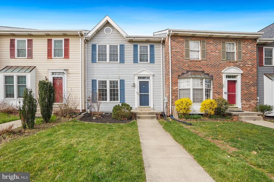 Welcome to 7994 Windsail Court in the highly desirable Frederick community! This home offers over 1,900 square feet of living space across three levels. Enjoy 3 bedrooms and 2.5 bathrooms with assigned parking. The home is well maintained with Carpeting (2026), Windows (2024), Roof (2023), 50 Gallon Hot Water Heater (2016), HVAC (2010). 

Step inside to a welcoming entry featuring rich hardwood flooring that flows throughout the main living and dining areas. The bright, eat-in kitchen has crisp white cabinetry and sleek stainless-steel appliances. Just off the kitchen, the dining room impresses with elegant molding detail, a stylish chandelier, and ample space for hosting gatherings. The dining overlooks the living room where you’ll find a striking wood accent wall and direct access to the back patio and fully fenced yard ideal for relaxing or outdoor entertaining. A convenient powder room completes this level.

Upstairs, the bedroom level features new carpeting and a generous primary suite with a walk-in closet and private ensuite bath. Two additional well-appointed bedrooms share a full hallway bath, offering comfort and flexibility for family, guests, or a home office.

The lower level provides even more living space with a finished recreation room, enhanced by durable LVP flooring and recessed lighting for a bright, modern feel. An unfinished area offers laundry facilities and plenty of extra storage.

Perfectly situated in a prime location with NO CITY TAXES, this home offers easy access to major commuter routes and transit options. Enjoy being just minutes from shopping, dining, parks, and schools. The community also features fantastic amenities, including a swimming pool, playground, walking paths, and more.

Don’t miss your opportunity to call this exceptional property home!