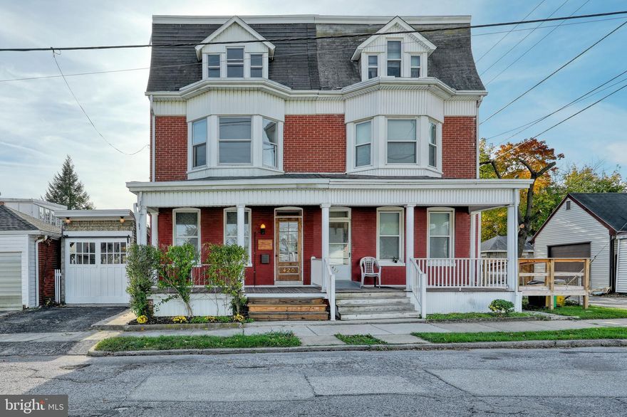 City Living at its finest and nestled in just off The Avenues! This  home has been lovingly restored to its roots as a single family home and with updated historic flair - Vintage Industrial Style. Washer/Dryer is on main level. Backyard has been landscaped and affords a semi-private space for gathering.  Office/Study with built-in library and enclosed sun room. Stainless steel appliances and granite countertops in kitchen. New plumbing/electric/sewer throughout. New steam boiler. Beautiful wood floors throughout. Antique lighting fixtures. See full  list of updates! 4th available bedroom on 2nd floor. You don't find this kind of charm in newer homes! All the benefits of city living - - Near Farquhar Park, Kiwanis Lake and Graham Aquatic Center, stores and restaurants. Walking distance to Fairgrounds events! Act fast and your holiday gatherings can be HERE!