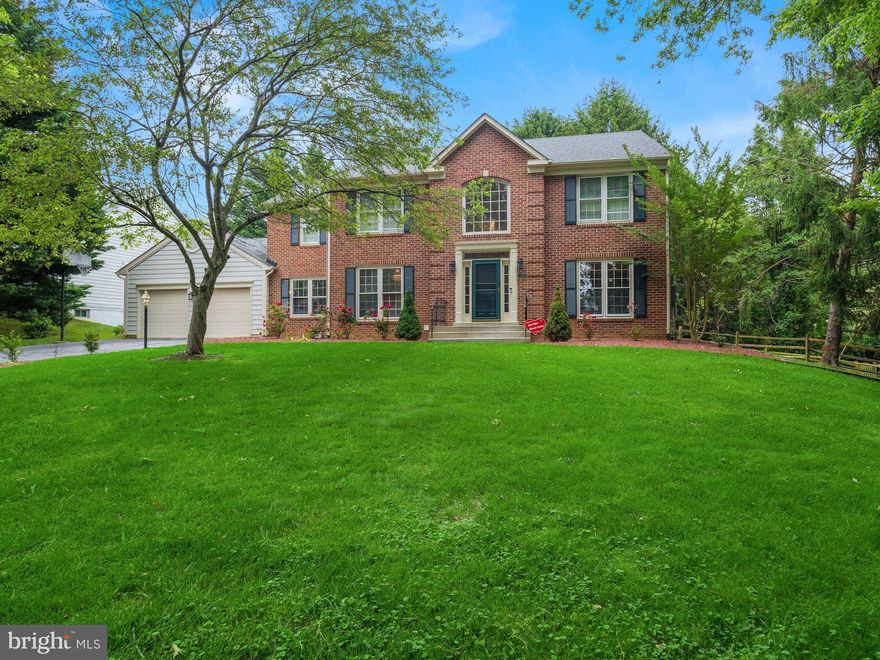 *Offers (if any) deadline Tuesday June 7 at 7:00pm* Welcome to this beautiful brick front colonial home, boasting over 4,000 square feet,  6 bedrooms, 3 full bathrooms and 2 half baths.  Recently renovated. Located in the sought-after community of Montgomery Village with its many amenities, on a quiet, tree-lined street in an established neighborhood.   The floor plan is open and there is a ton of natural light that flows throughout.  The classic floor plan offers a formal living and a separate dining room, as well as a recently updated gourmet kitchen and spacious family room, plus added space for casual dining in the breakfast room.  Granite countertops, gourmet sink, top of the line newer SS appliances. Sliding doors off of kitchen area lead to an inviting patio and a private playground. Hardwood floors on entire main level. The primary suite offers a walk-in closet and spa-like dual vanity bathroom.  5 bedrooms on the upper level! The fully finished basement is complete with a kitchenette, recreational space, bedroom, laundry room and lots of storage.  A must see! Enjoy great MV community amenities, multiple pools, walking trails, lakes, and parks.