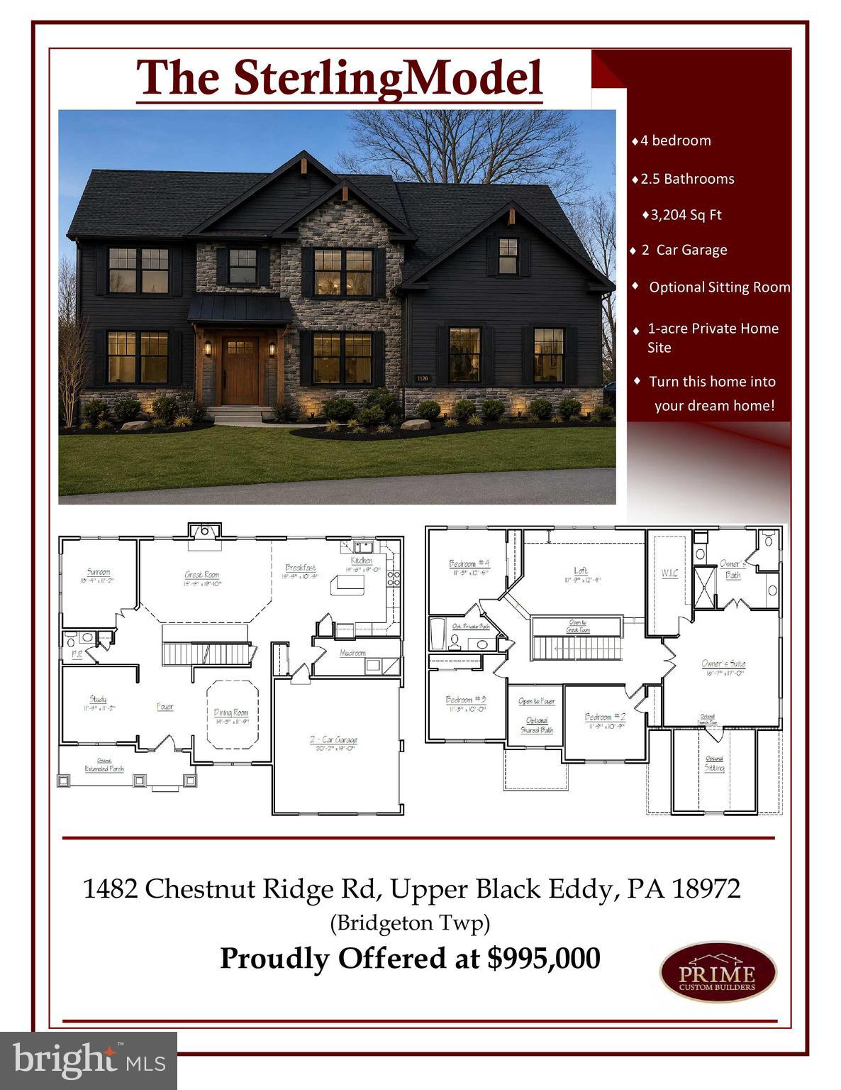 1482 CHESTNUT RIDGE ROAD