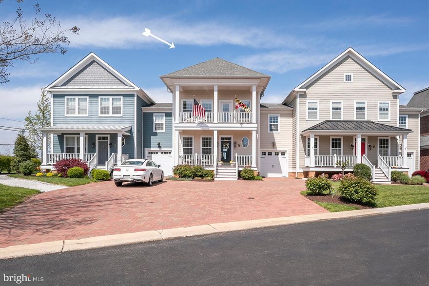 Impressive Chestertown waterfront home (former model - 2015) in Chester River Landing with both attached garage and deeded deep water boat slip.  The abundance of natural light that fills the interior highlights the architectural detail throughout the open floor plan that is further balanced by the hand scraped & beveled Hickory wood floors.   Yes, true quality...  from the conditioned crawl space that is both heated and cooled to the understated, yet thoughtful, soft close cabinetry aesthetically enhanced by the 9' high coffered ceilings, this home sets the stage for one of the finest waterfronts on the Chester.