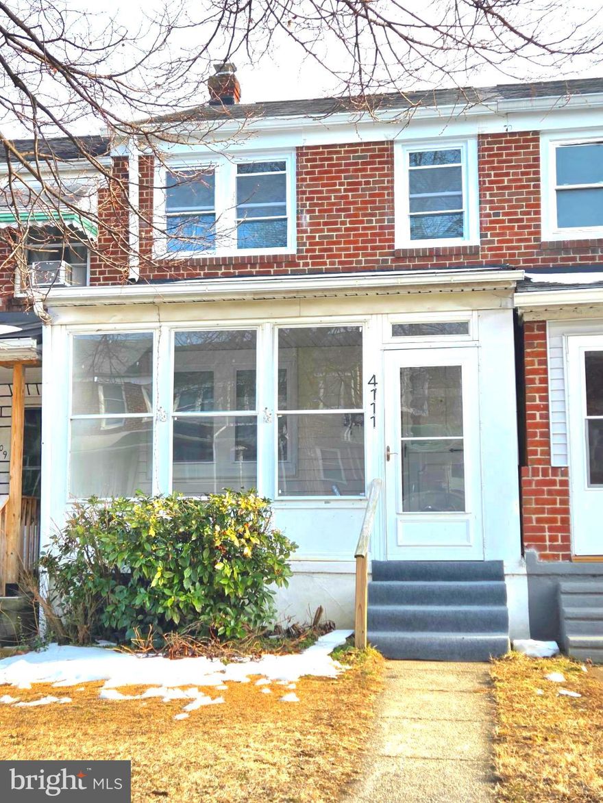 Beautifully renovated, extra-spacious townhouse showcasing sleek, modern finishes throughout. This exceptional home offers expanded living space with a fully enclosed front porch and a 200 sq. ft. rear sunroom addition—perfect for relaxing or entertaining. Featuring two full luxury bathrooms and a private, high-fenced rear parking pad for added security and convenience, this property combines style, comfort, and functionality in every detail.