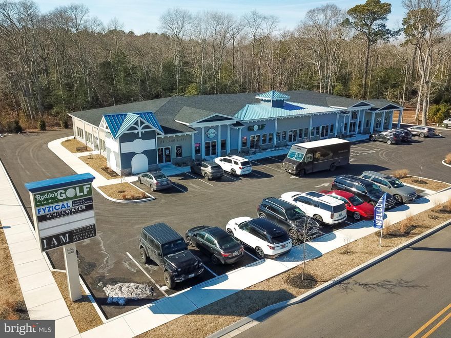 One suite available at Sea Oaks Village. Built in 2023 unit 4 was originally operated as a convince store and now offered for lease with a mostly wide open and very well maintained space. The location offers visibility and signage on 611 a major highway connecting Assateague Island, Ocean City, Berlin and the Delaware coast.   The neighboring tenants are client and retail driven bringing diverse daily daily traffic to the center. in addition to the Lennar homes development immediately adjacent. Call today for more info.