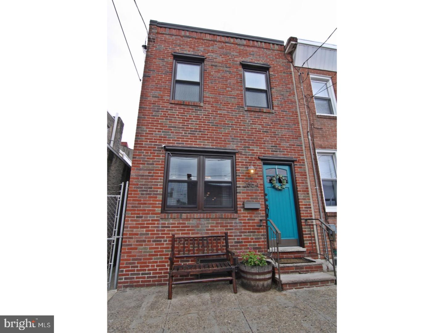 This meticulously maintained home that was renovated is 2010, offers both a great location and original character. Enter into an open floor plan featuring original large plank hardwood floors, exposed brick walls & ceiling beams, modern steel handrails and a well appointed half bath. The kitchen offers ample storage, stainless steel appliances, granite counter tops, with a deep sink located below a perfect picture window, bringing in wonderful natural light. The backyard is a fabulous fenced in large space with flower boxes and enough room to entertain and relax. Upstairs you will find 2 spacious bedrooms, a separate full bathroom with a deep jacuzzi tub and standing shower. (current owners have 2nd bedroom setup as home office/closet space) Finished basement offers great additional living space perfect for a home office, playroom, or den space. Located minutes from Coffee House Too, Loco Pez, Cedar Point, Rivewards Produce, Memphis Tap Room, all the shopping on Aramingo & Frankford Avenue, plus easy access to 95.