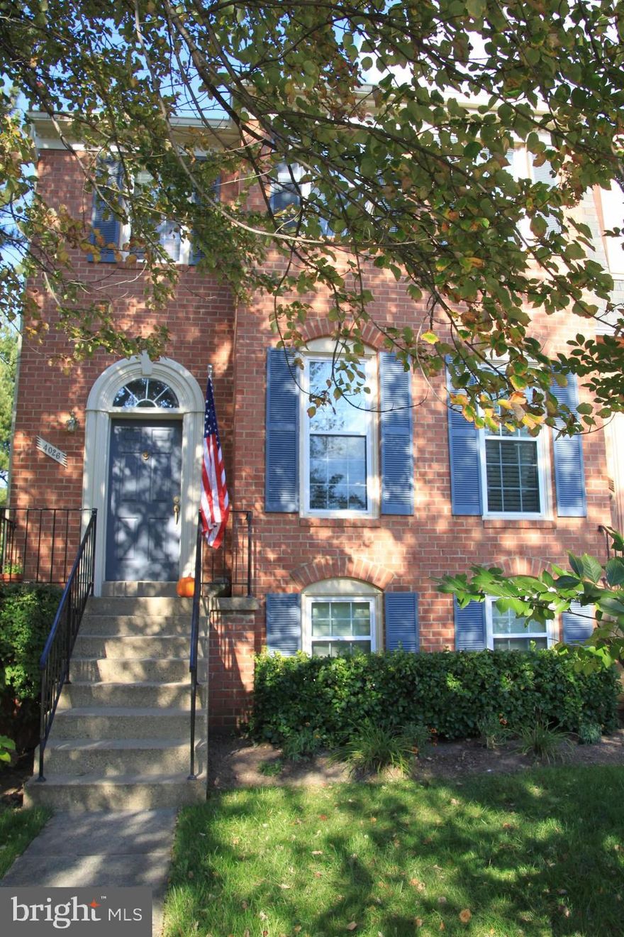 Home is where the heart is! You are greeted by brick façade, Williamsburg blue metal front door with  maintenance-free shutters & large hydrangea bush. The open-air entry space has large coat closet &  new entry light. You have a great view from front door to deck & beyond. Sellers lovingly maintained this beautiful 3 level end-unit townhome located on a peaceful cul-de-sac & backs to open treed area. This fantastic townhome in popular Fair Ridge community offers 3 spacious bedrooms, 3.5 baths & over 2200 sq. ft. of living space.  2010 new laminate floor was laid in the basement & on upper level of the home. New cordless blinds were installed throughout the home  2020. Hardwoods adorn Living Room, Dining Room  & the stairs. Love the new Kitchen 2023: large stainless steel sink, new faucet, recessed lighting, extended peninsula for gourmet cooking, quartz countertops, new luxury vinyl laminate flooring, new vent above the stove, stainless-steel appliances & a new stainless-steel dishwasher 2024, stylish tile backsplash & light gray cabinets. Breakfast room is bright & cheery and is adjacent to the kitchen for ease of mealtime. The large pantry provides plenty of room for non-perishables. French doors from  breakfast area open to large private deck where you enjoy spring & summer barbecues. The deck was recently updated with fresh stain, new deck boards & railings 2024. A new chandelier accents the spacious formal Dining Room perfect for special family events. Step down to large Living Room with hardwood floors where you entertain your guests. Two large windows allow for natural sunlight to fill the room. Powder Room on the main level was recently painted, new light fixtures, new toilet, new faucet, new pedestal sink & new luxury vinyl floor were installed. Seller used Benjamin Moore paint on the entire first level, including the bathroom. Roof was replaced 2018.  In 2010, attic was cleaned & reinsulated for added warmth to the home; new gutters were installed; and new flashing added on outsi.  Sellers have a maintenance contract for spring & winter inspections for the furnace & regularly maintained the system since ownership. Elegant vaulted ceilings accent the upper level. Spacious primary suite offers a well-lit walk-in closet, a sitting area, an ensuite bath,  vaulted ceiling  & new ceiling fan. For comfort and style, master bath has a linen closet, double sinks, new toilet, new tile by the tub and the step to the soaking tub, new shower with tile floor, & new tile flooring. Durock was used on the floor & all walls to include tub and shower. Second bedroom has a vaulted ceiling which provides extra space above closet. Your overnight guests will love the comfort & convenience of the hall bathroom, updated with Durock flooring & Durock walls in the shower, new tile in shower, new shower fixtures, new toilet, and new tile flooring.  Water heater & the heating and air conditioning systems replaced 2010.  Huge Recreation Room on lower level sports recessed lighting & a cozy wood burning fireplace to warm yourself on cold winter nights. Fireplace was cleaned & inspected, and never been used 2015. A new top added to the chimney & a new front panel installed in fireplace. Sellers installed  new tiled entry way in basement 2013. New fence installed 2013. French doors from Recreation Room open to flagstone patio (2015) with hydrangeas & hostas adorning  private backyard. Patio refilled & sealed 2025. Bonus room on lower level is full of natural light from 2 large windows & can be used as office, library, or 4th bedroom (NTC). Sellers maintained the outside of the home. 2015 Seller resealed outside and installed 3 underground gutters with cleanouts at side & back of home to enhance integrity of the home. All house vents cleaned periodically. Basketball & tennis courts, pool & Fair Ridge Park are nearby. Close to shops & dining at Fairfax Corner, Fair Oaks Mall & Fair Lakes. Easy access to I66, Rt50, Rt29,123 & FCP! Public bus nearby