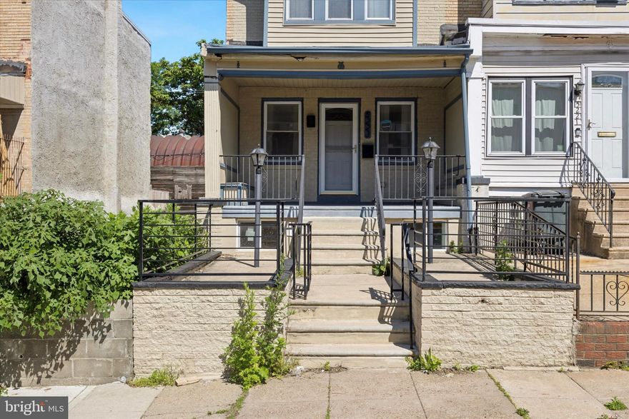 Welcome to this beautifully renovated home located on a quiet, well-maintained block in the Cobbs Creek section of West Philadelphia. This residence offers a perfect blend of modern updates and timeless character, beginning with a private, welcoming front porch that opens into a bright, open-concept living and dining area. The home features gorgeous wide plank flooring throughout, adding warmth and style to every room, along with recessed lighting for a clean, modern finish.

The kitchen, updated within the past two years, includes new appliances and refreshed flooring, offering both functionality and contemporary appeal.

Upstairs, you’ll find three generously sized bedrooms with ample closet space, ceiling fans, and an abundance of natural light. The full bathroom has also been renovated in the past two years and features a beautifully tiled stall shower, a new vanity, and a skylight that fills the space with soft natural light—creating a spa-like ambiance.

The basement is partially finished, providing flexible space for a recreation area, home office, or additional storage. It also includes a half bathroom and a dedicated laundry area equipped with a washer and dryer for added convenience.

Additional highlights include an efficient heating system, updated electrical and plumbing, and a newer hot water tank. This home has been meticulously maintained and is move-in ready.

Located just minutes from Center City and within close proximity to restaurants, cafes, parks, and public transportation, this is a home you won’t want to miss. Schedule your private showing today.