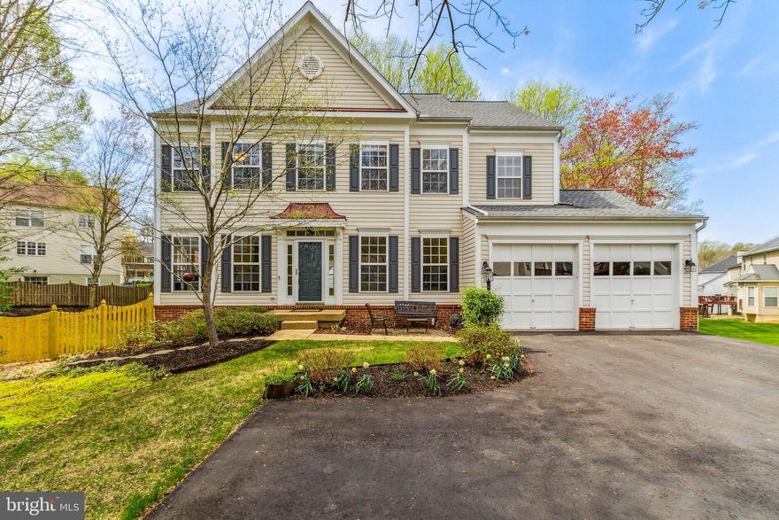 This stunning home in the prestigious Brittany neighborhood, surrounded by Prince William National Forest, offers 3,800 sq ft of upgraded living space. Features include 9-ft ceilings, renovated bathrooms, and a granite kitchen with new appliances. The kitchen, foyer, stairs, upper hall, and basement steps feature upgraded hardwood floors, while the master bedroom boasts a walk-in closet and crown molding. Other upgrades include a new roof (2018), HVAC (2015), water heater (2022), and driveway (2020). 
Residents enjoy a community park, jogging/walking trails, and nearby amenities. This home is zoned for Forest Park High School, Potomac Shores Middle School, and Pattie Elementary School.