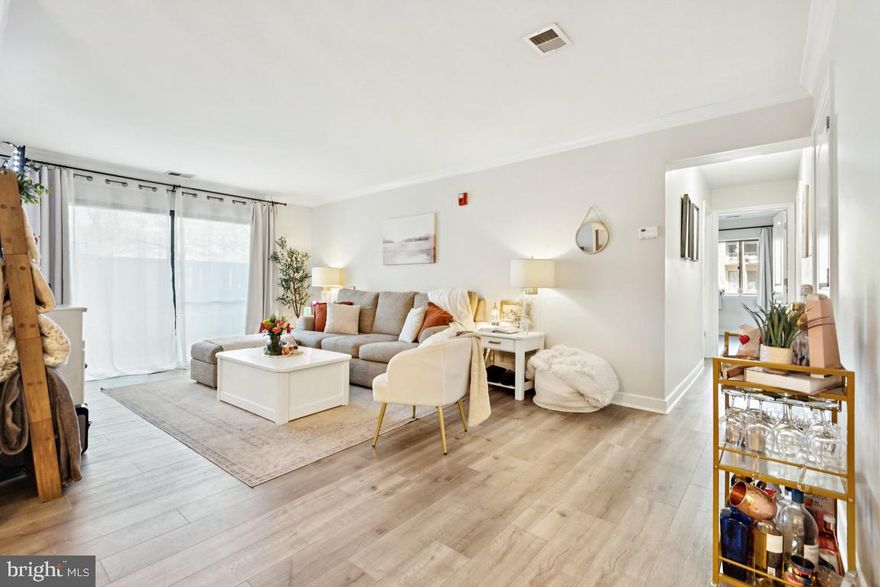 Recently renovated and absolutely turnkey, this stunning 2-bedroom, 2-bath ground-level condo in the highly sought-after North Green community is the one you’ve been waiting for. Thoughtfully updated and beautifully refreshed, this home shines with upgraded luxury vinyl plank flooring (2024) , stylish light fixtures,  newer stove (2024) and new microwave (2025) , washer and dryer (2024), and a newer refrigerator (2024) —offering both modern appeal and everyday comfort.

Step inside to a bright, airy open-concept living and dining space where natural light pours in through the large sliding glass door, creating a warm and inviting atmosphere. The private patio extends your living space outdoors—perfect for morning coffee, evening unwinding, or entertaining friends. The kitchen impresses with granite countertops, stainless steel appliances, and a charming breakfast nook with a built in bench that is bathed in sunlight.

The primary suite is a true retreat, featuring windows on two walls for exceptional natural light and a private en-suite bath. A spacious second bedroom and full hall bath offer flexibility for guests, a home office, or whatever suits your lifestyle. The ground-floor setting provides the added benefit of potential no-step entry for ease and convenience.

Enjoy summer days at the community pool and the unbeatable location just off Forest Drive, with quick access to Route 50 and I-97. Downtown Annapolis, waterfront dining, boutique shopping, and historic charm are all just minutes away.

Stylish, sun-filled, and perfectly located—this is Annapolis living at its best